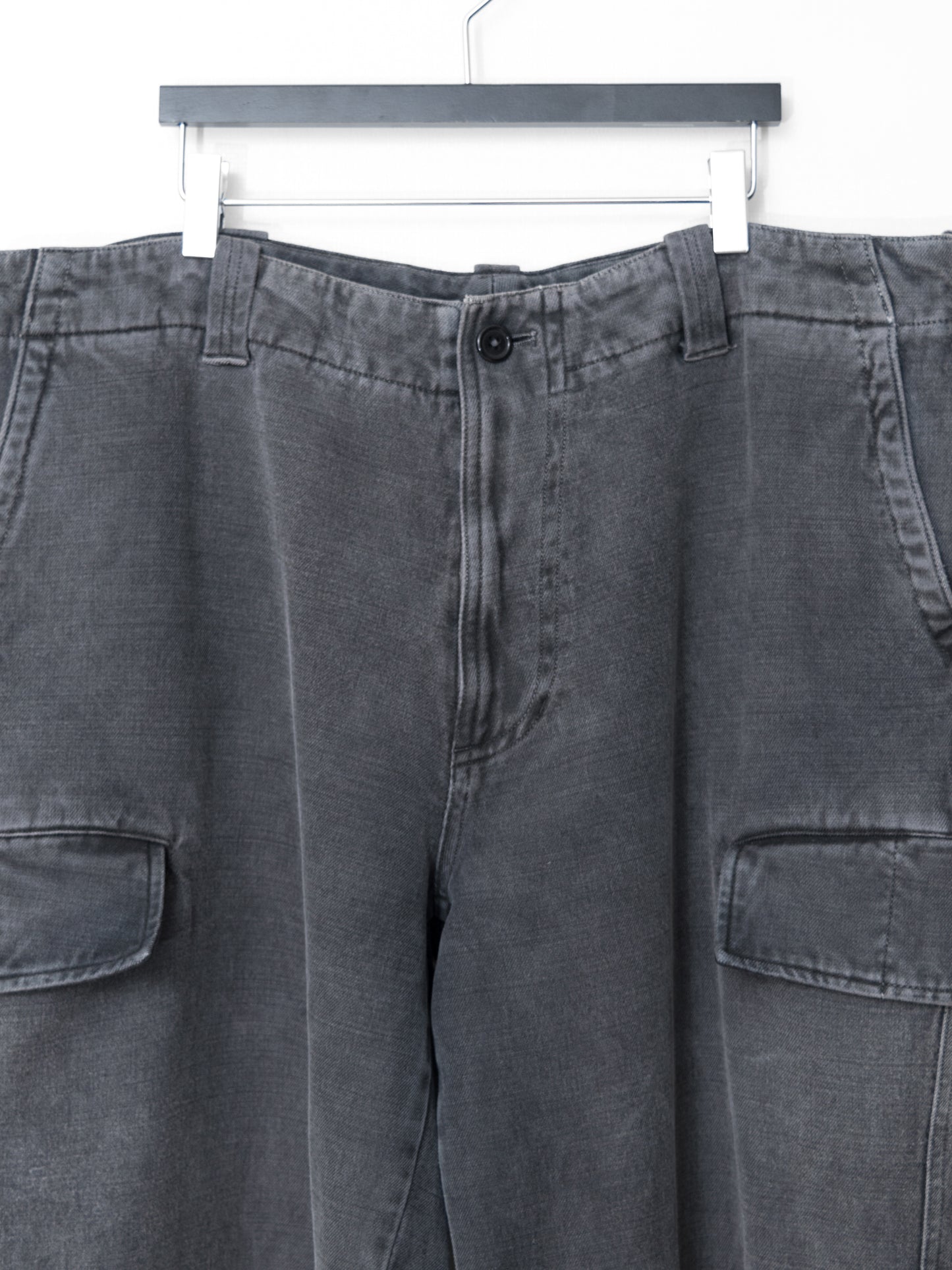 garment dyed cargo pants anthracite ∙ cotton wool ∙ medium