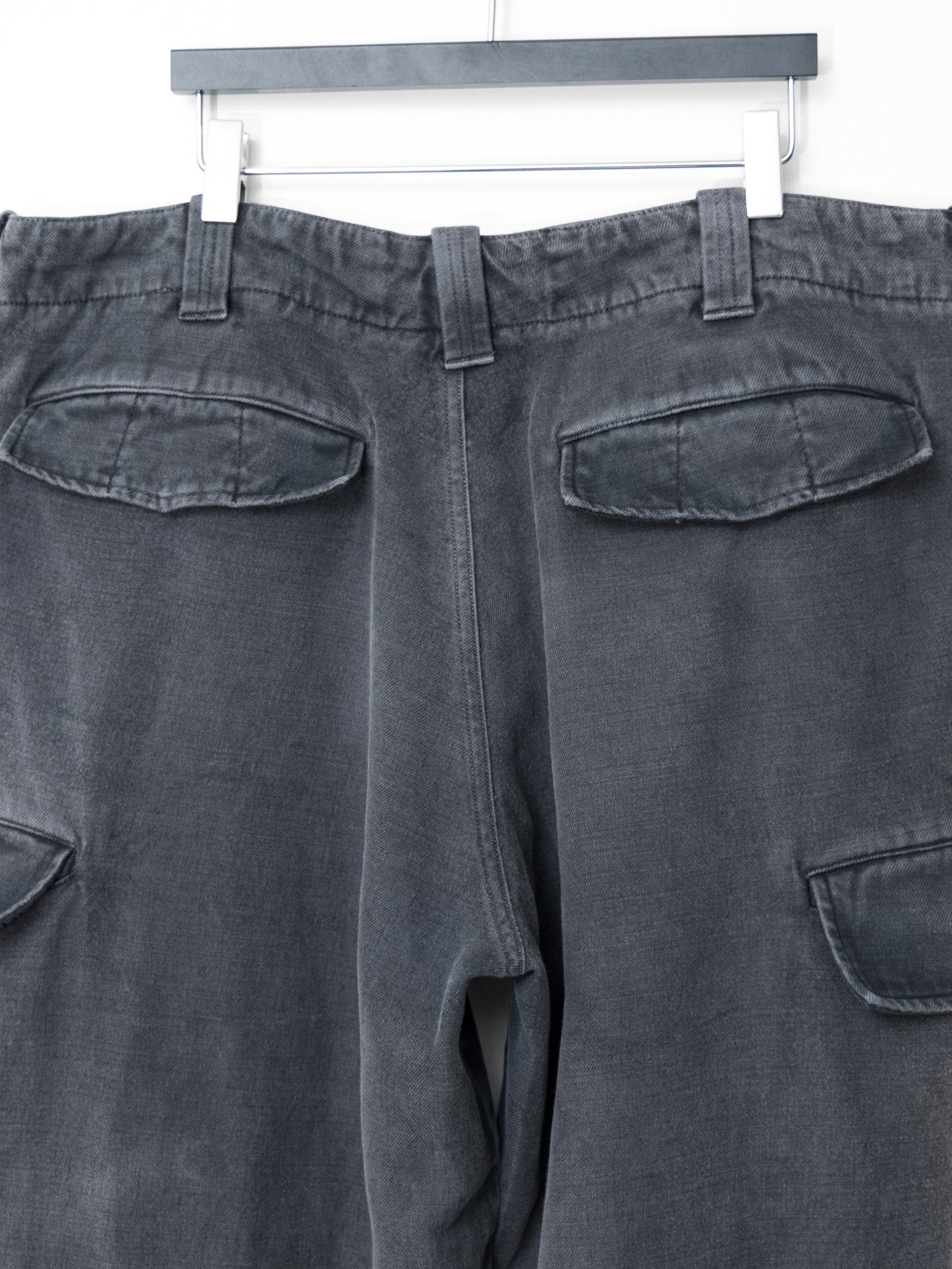 garment dyed cargo pants anthracite ∙ cotton wool ∙ medium