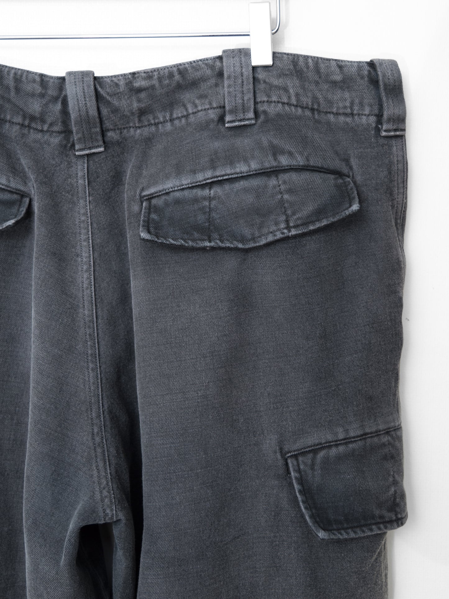 garment dyed cargo pants anthracite ∙ cotton wool ∙ medium