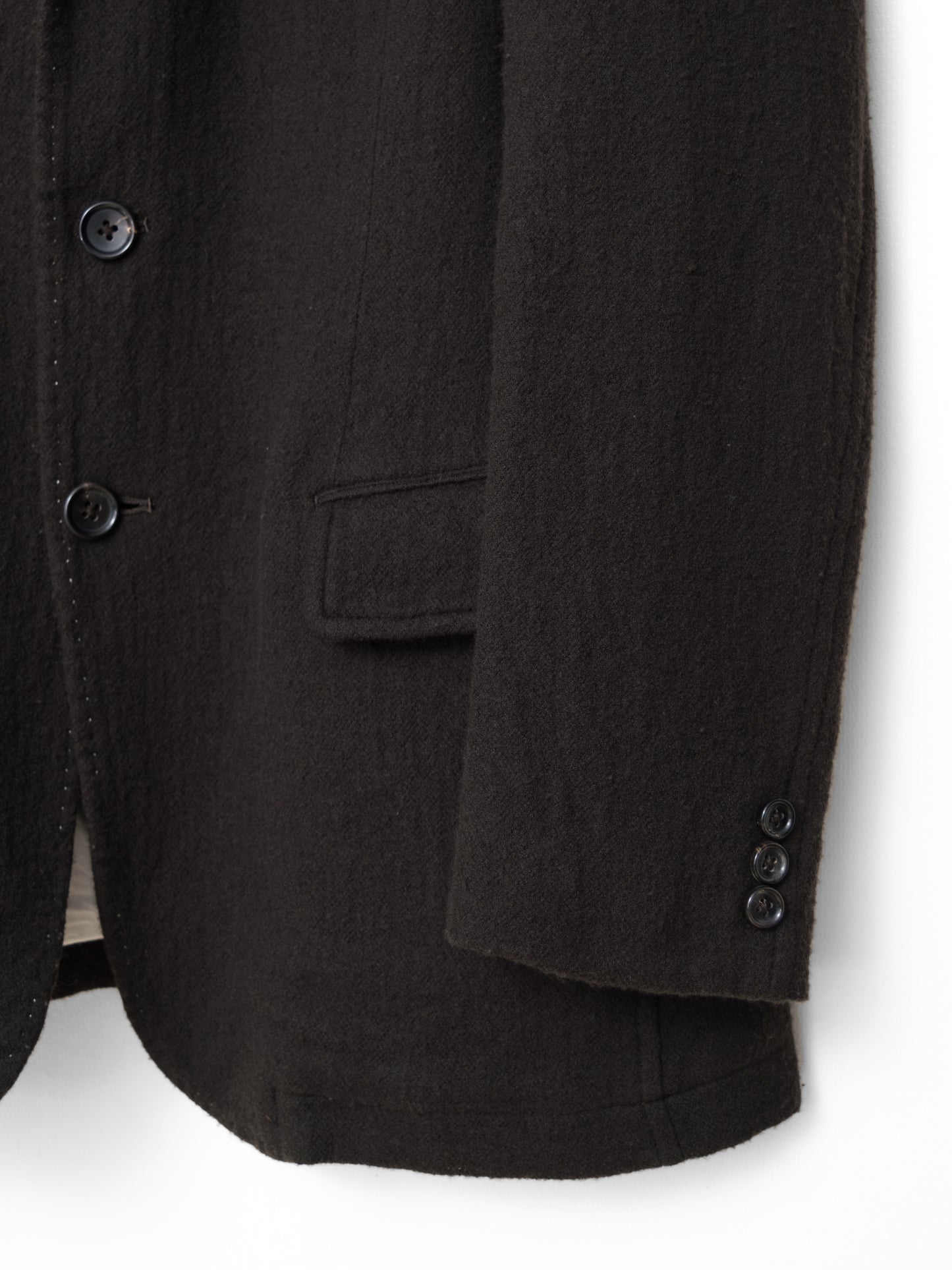 tailored jacket coffee ∙ wool ∙ medium