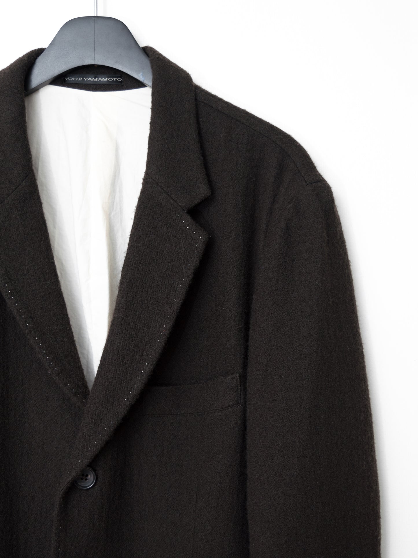 tailored jacket coffee ∙ wool ∙ medium