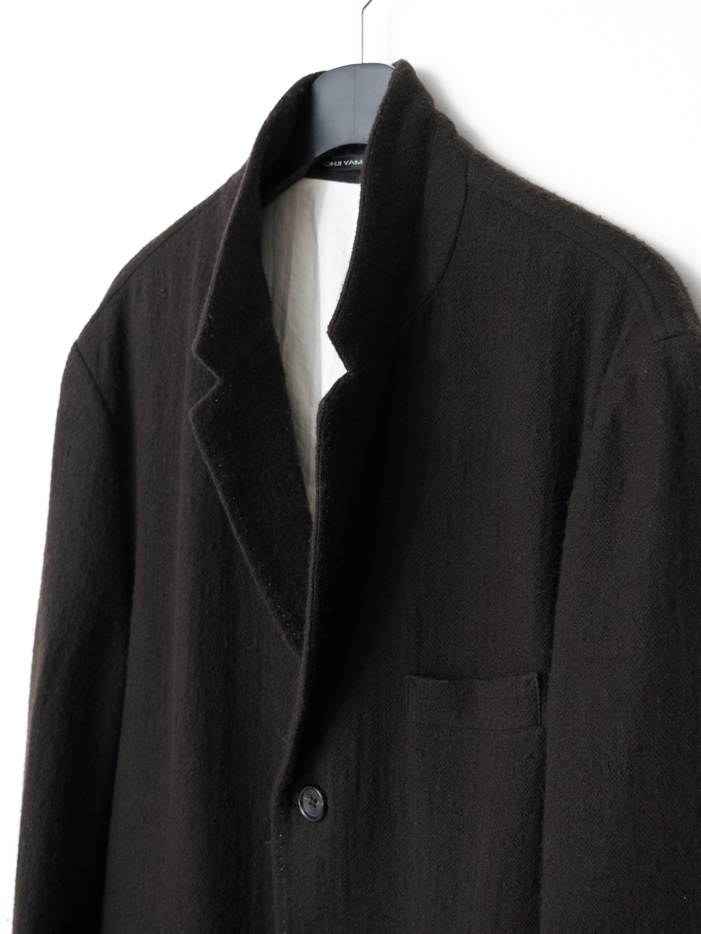 tailored jacket coffee ∙ wool ∙ medium