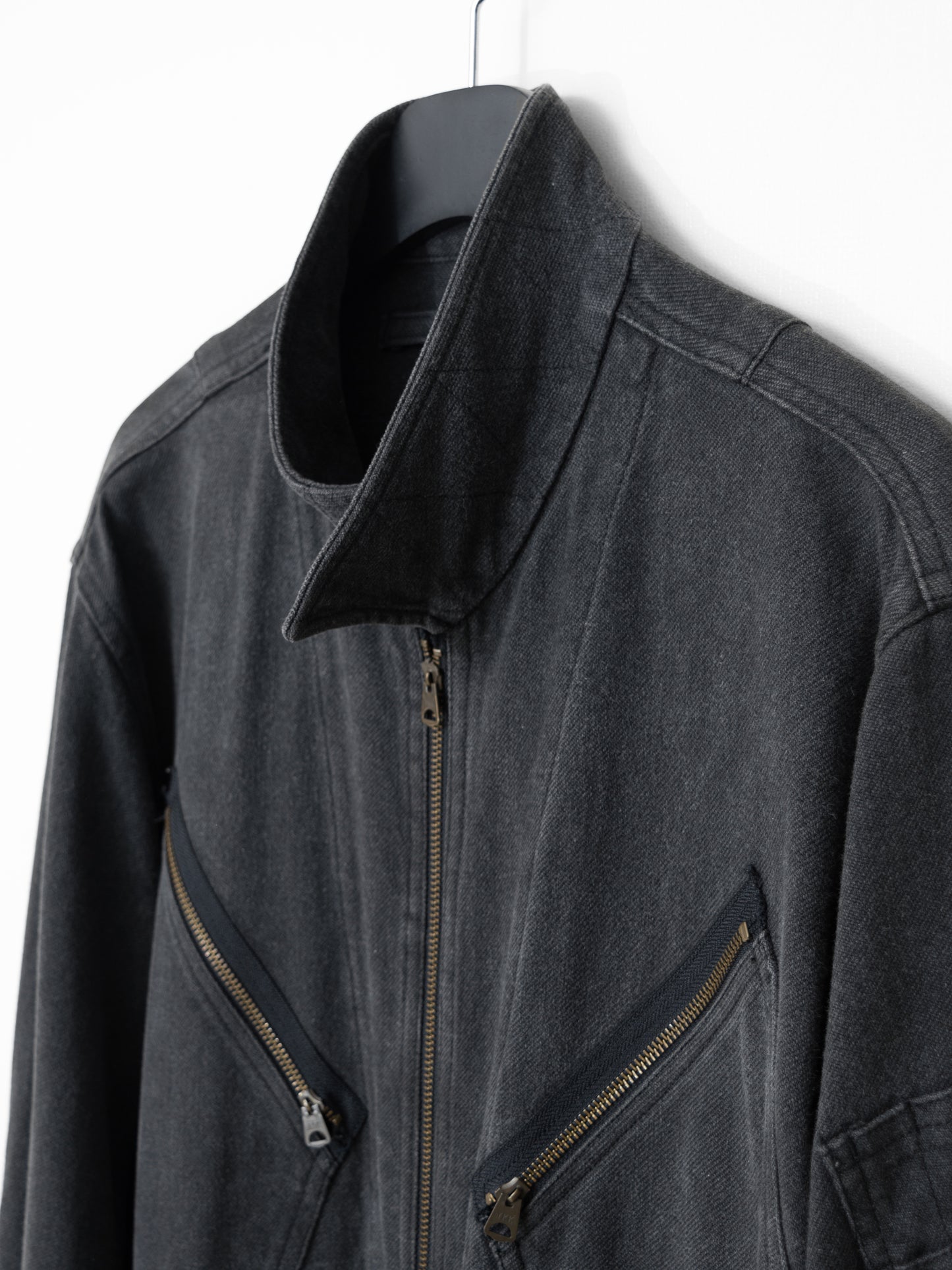l-1 flight suit dark grey ∙ heavy cotton ∙ one size