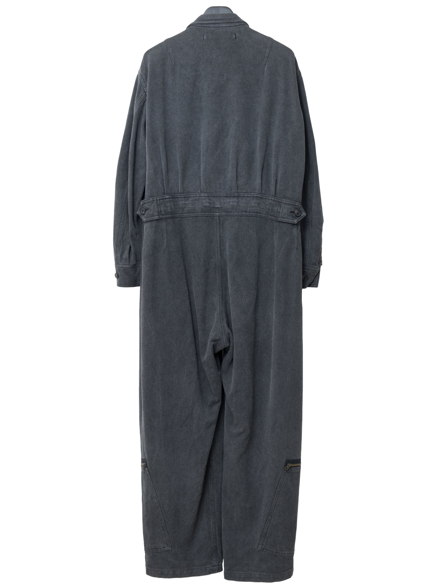 l-1 flight suit dark grey ∙ heavy cotton ∙ one size