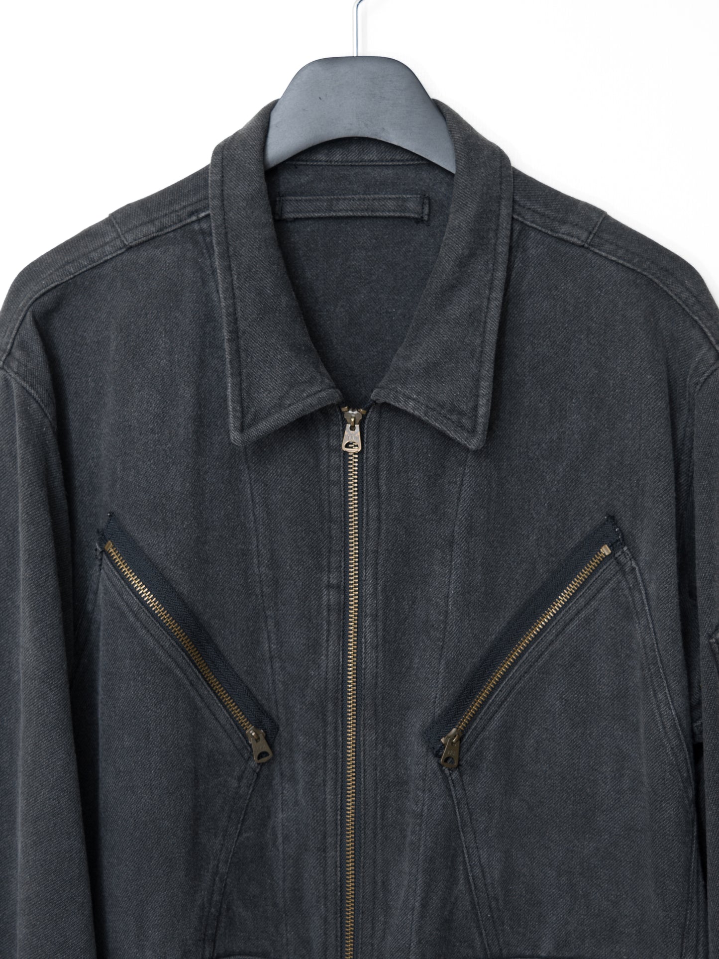 l-1 flight suit dark grey ∙ heavy cotton ∙ one size