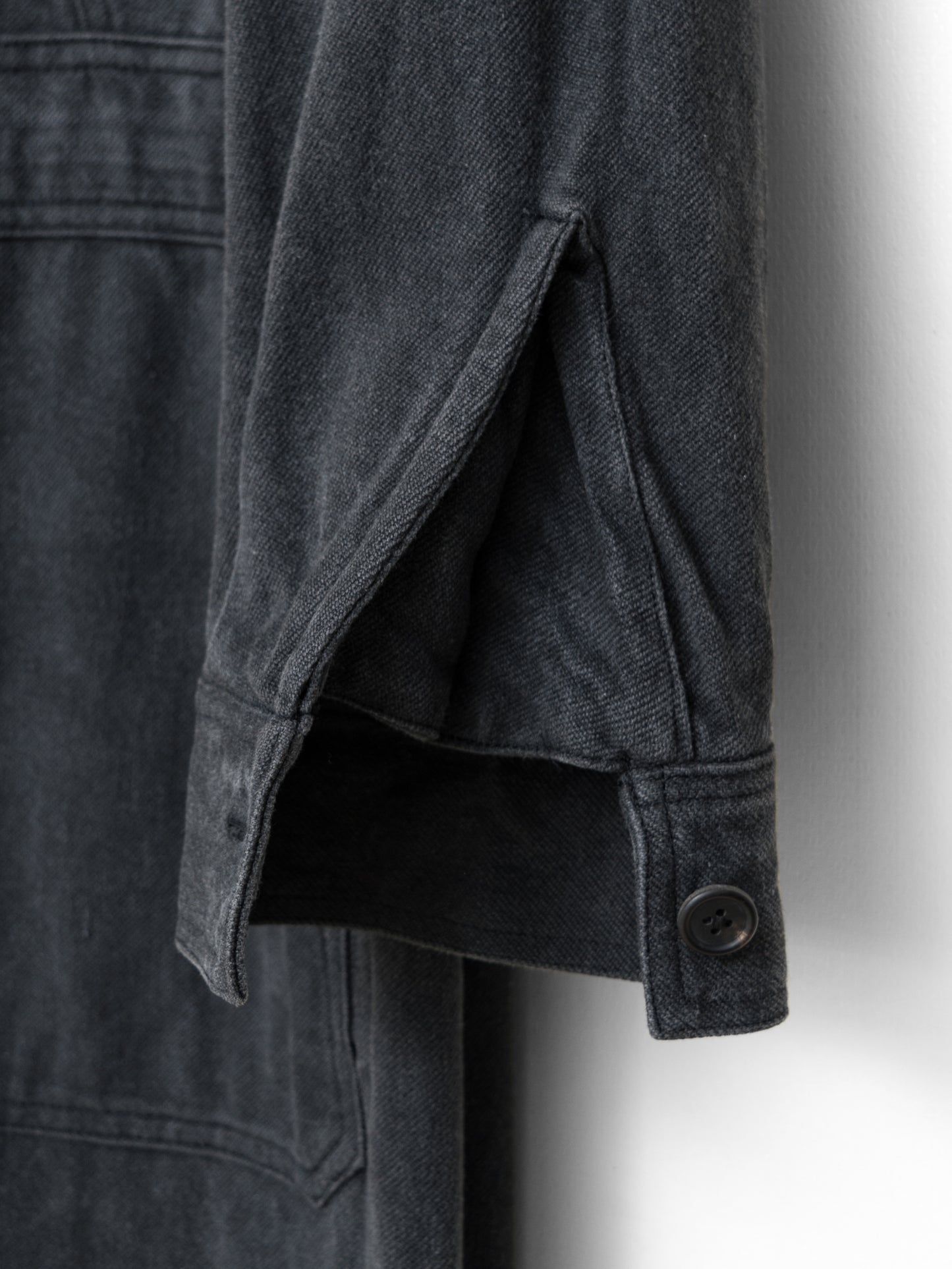 l-1 flight suit dark grey ∙ heavy cotton ∙ one size