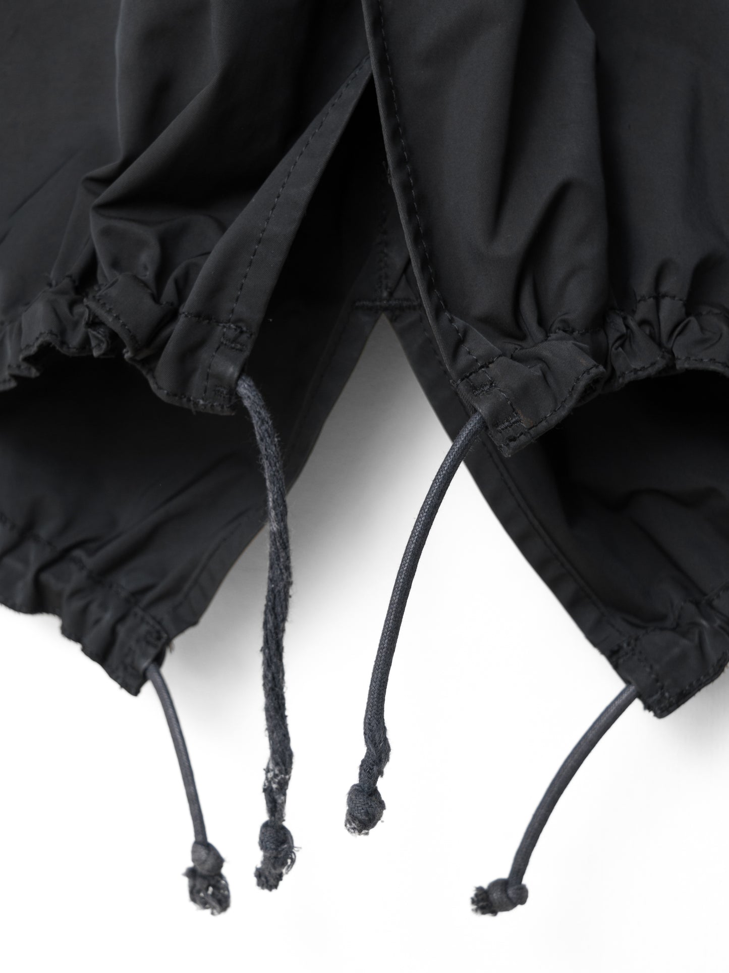 a/w 07 m-65 fishtail parka black ∙ poly nylon ∙ medium
