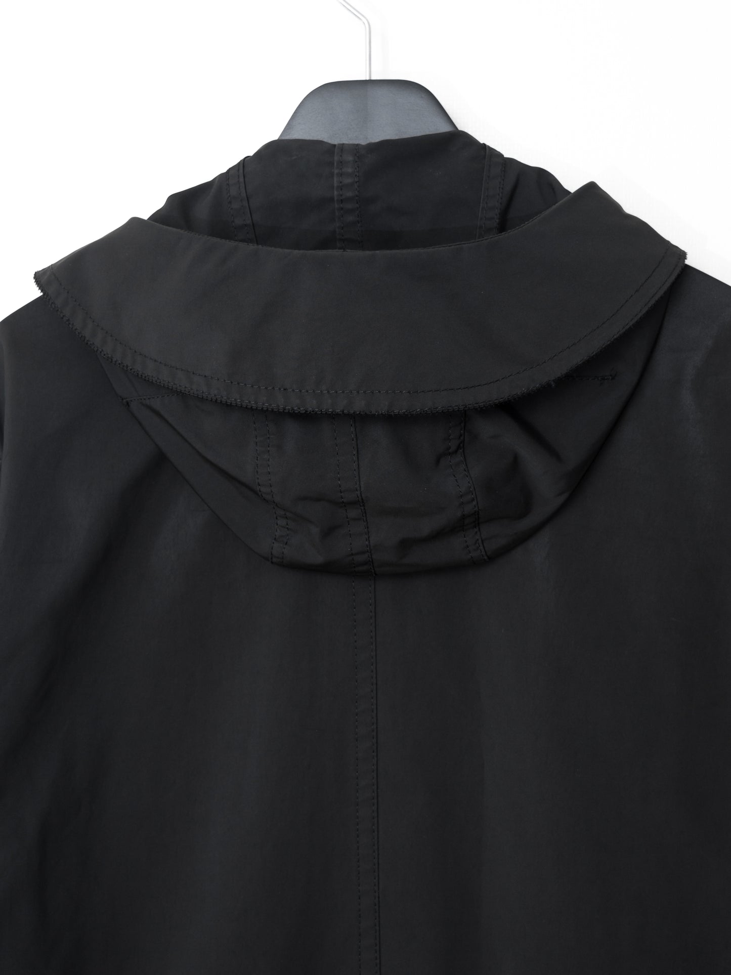 a/w 07 m-65 fishtail parka black ∙ poly nylon ∙ medium