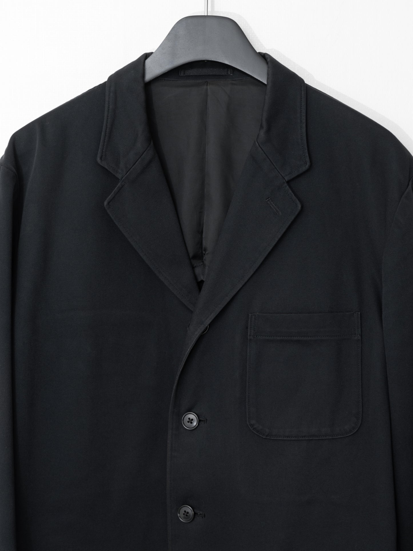 4b tailored jacket black ∙ cotton ∙ medium