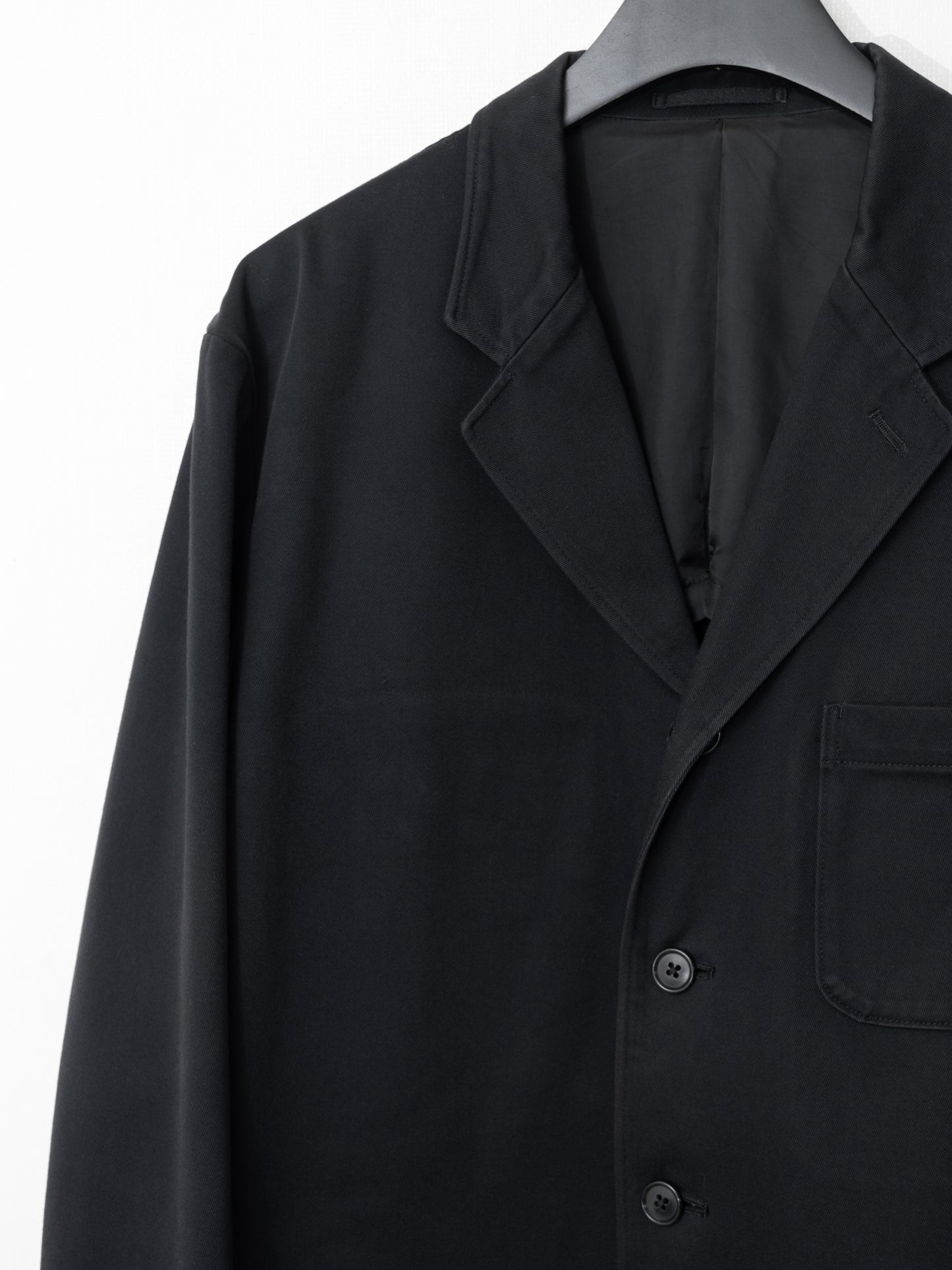 4b tailored jacket black ∙ cotton ∙ medium