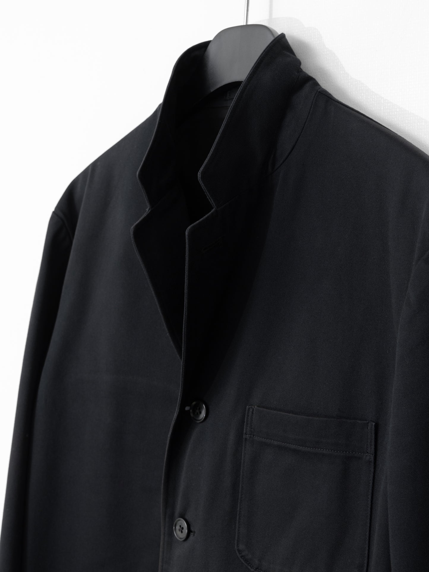 4b tailored jacket black ∙ cotton ∙ medium