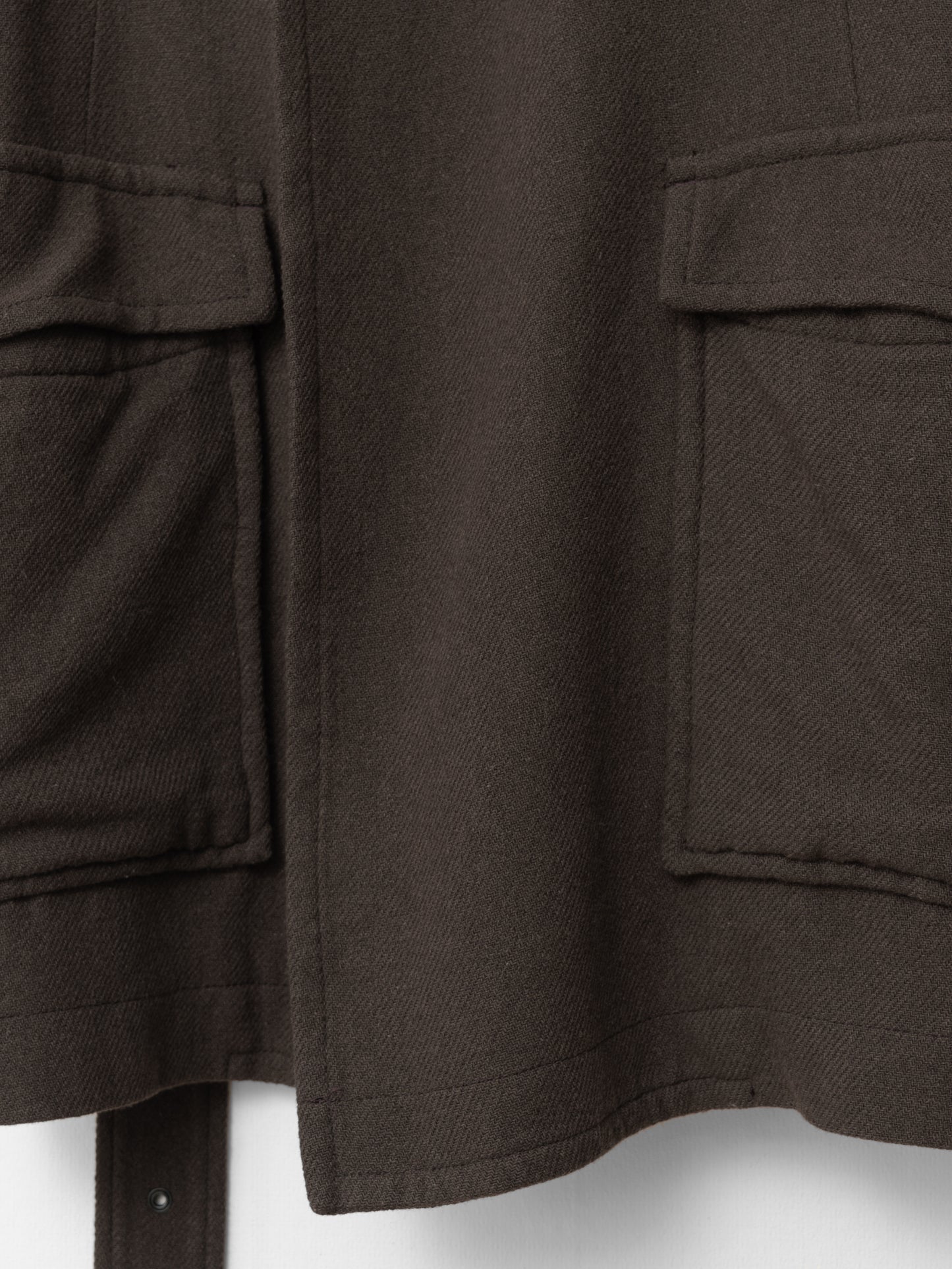 a/w 06 moto coat chestnut ∙ wool nylon ∙ small