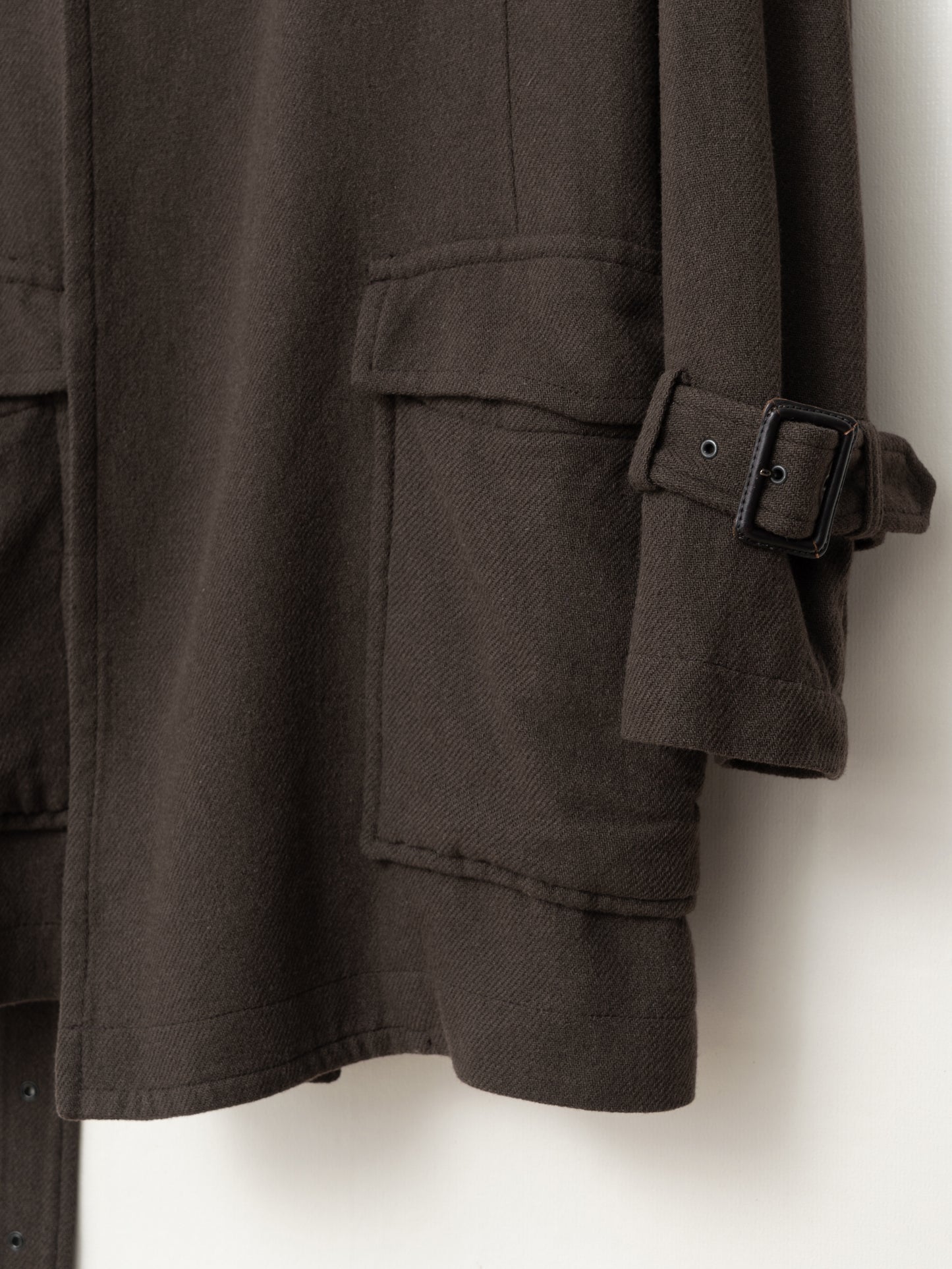 a/w 06 moto coat chestnut ∙ wool nylon ∙ small