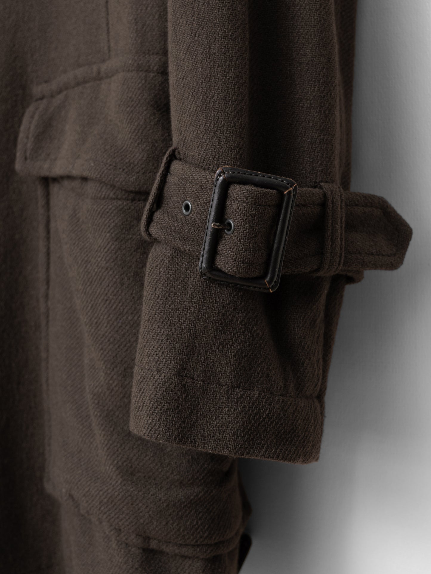 a/w 06 moto coat chestnut ∙ wool nylon ∙ small