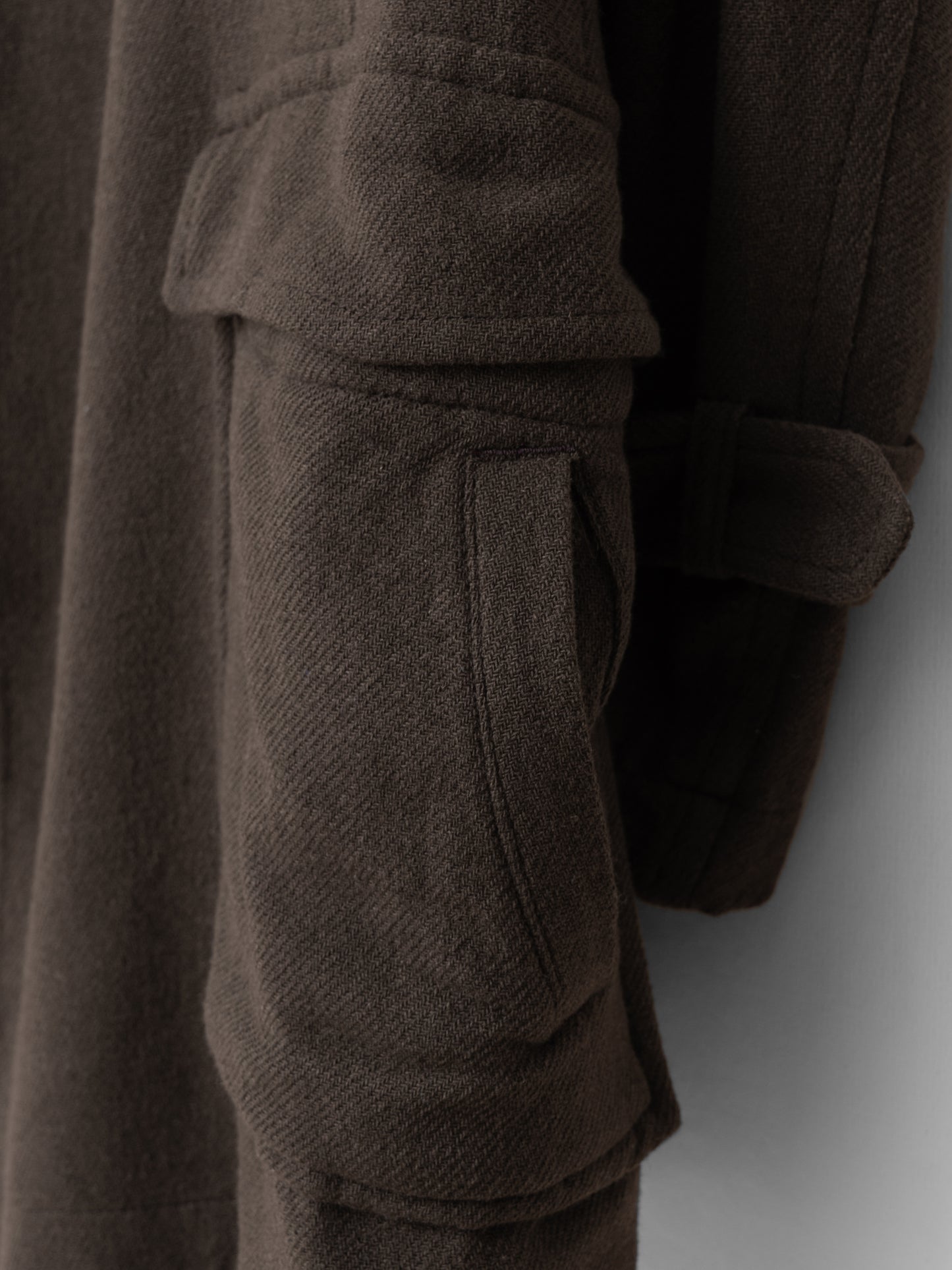 a/w 06 moto coat chestnut ∙ wool nylon ∙ small