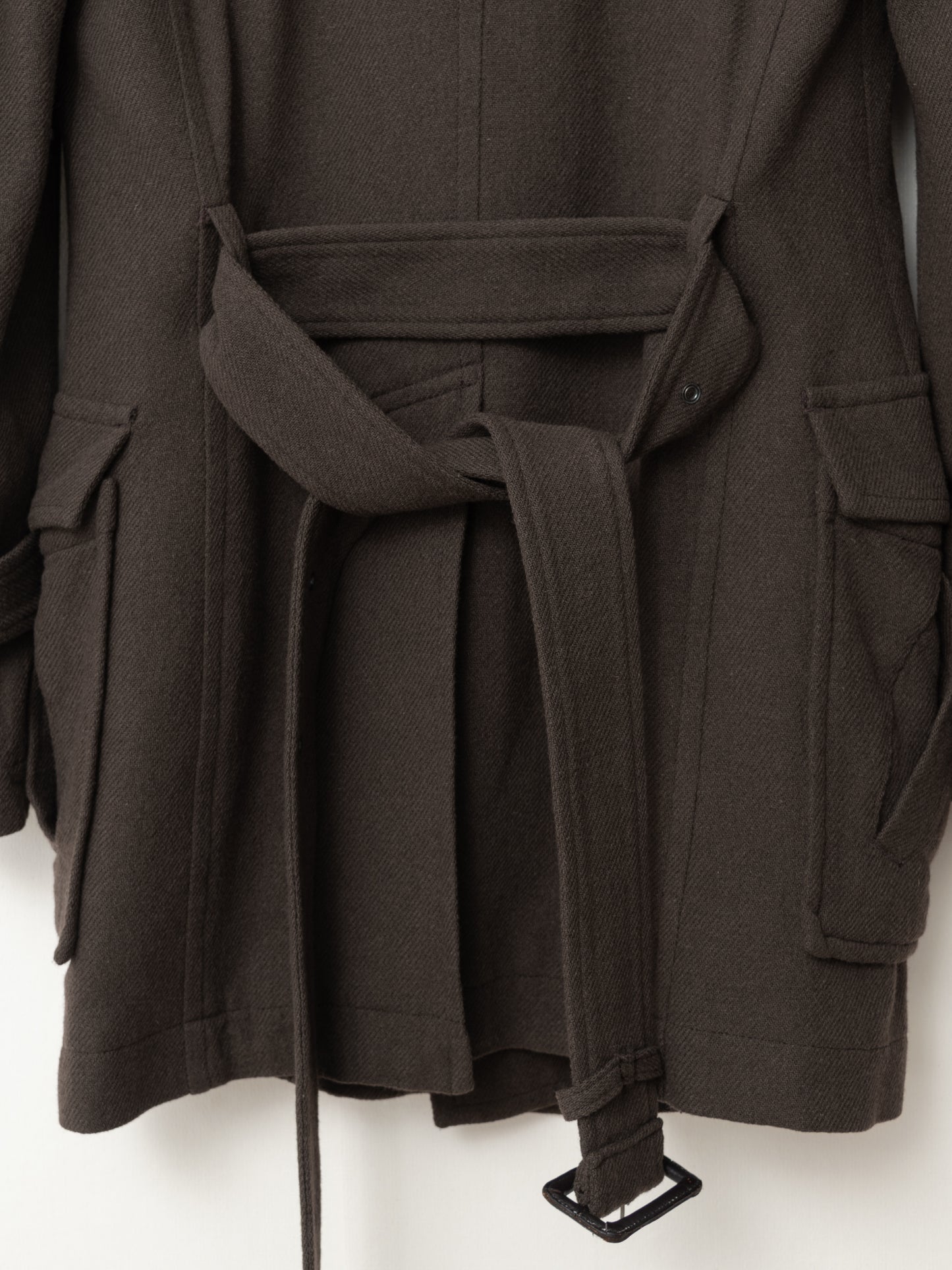 a/w 06 moto coat chestnut ∙ wool nylon ∙ small