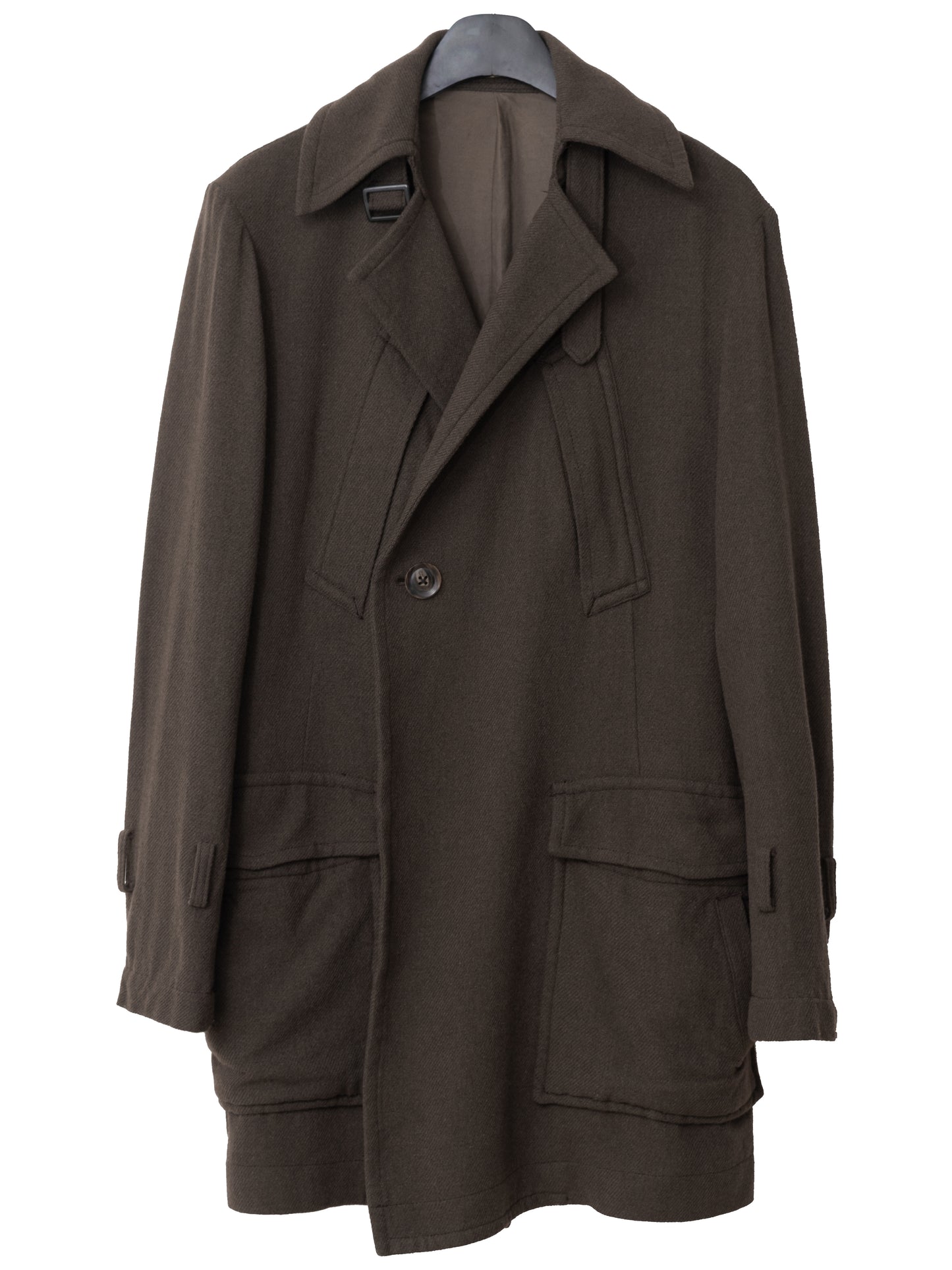 a/w 06 moto coat chestnut ∙ wool nylon ∙ small