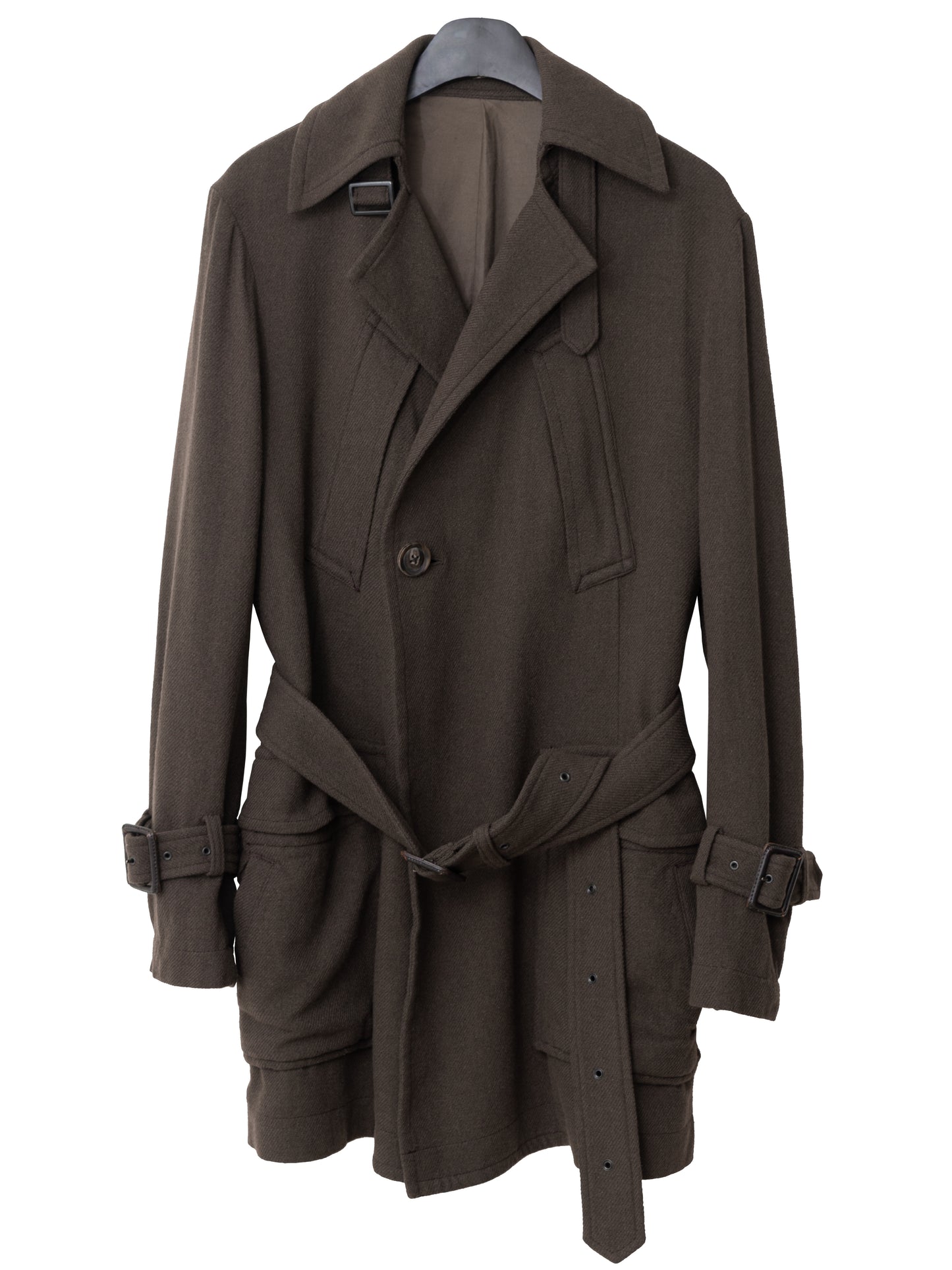 a/w 06 moto coat chestnut ∙ wool nylon ∙ small