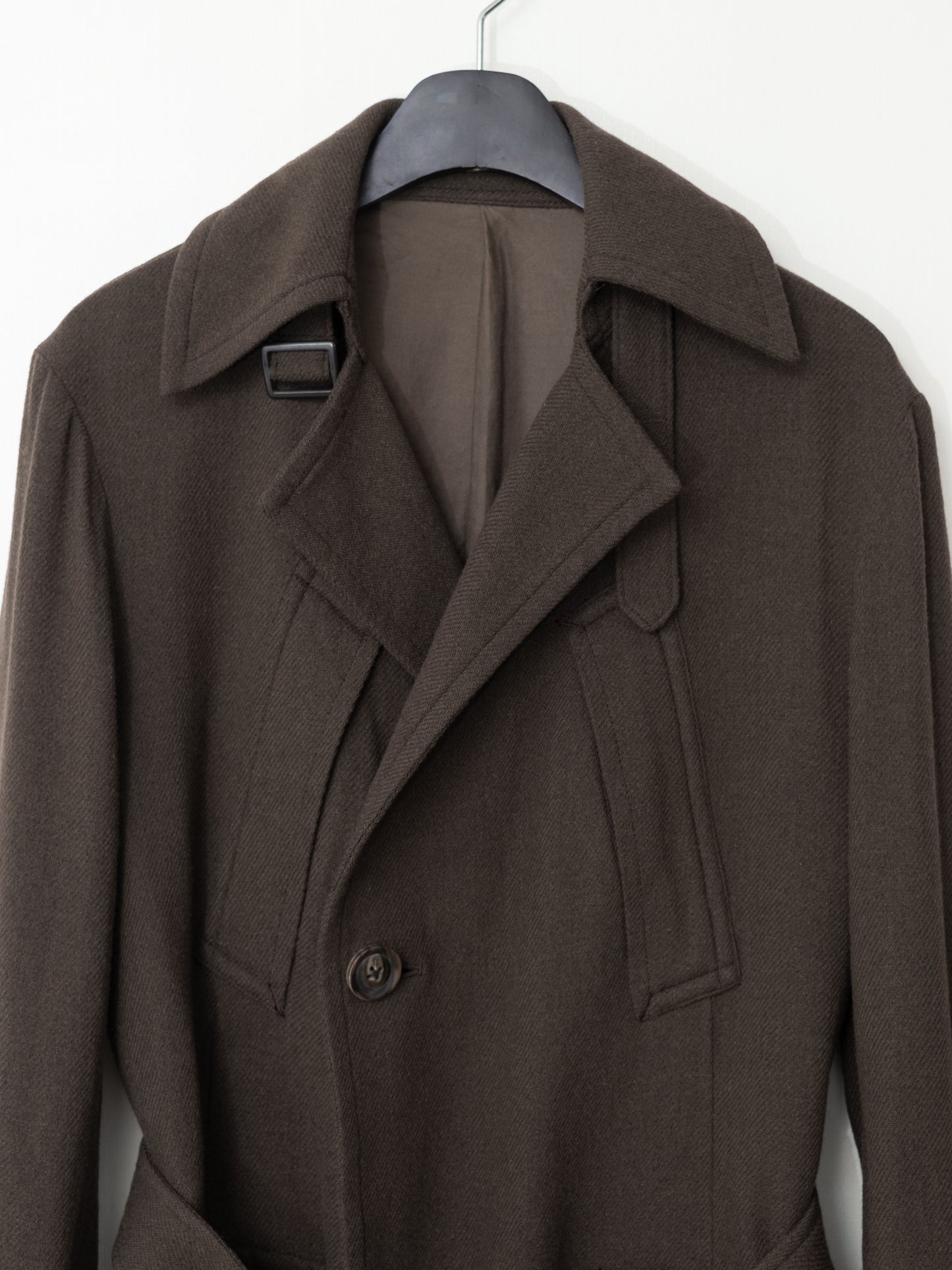 a/w 06 moto coat chestnut ∙ wool nylon ∙ small