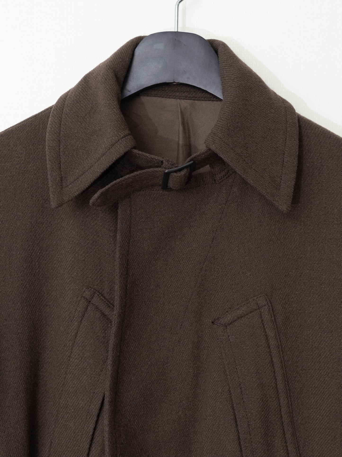 a/w 06 moto coat chestnut ∙ wool nylon ∙ small