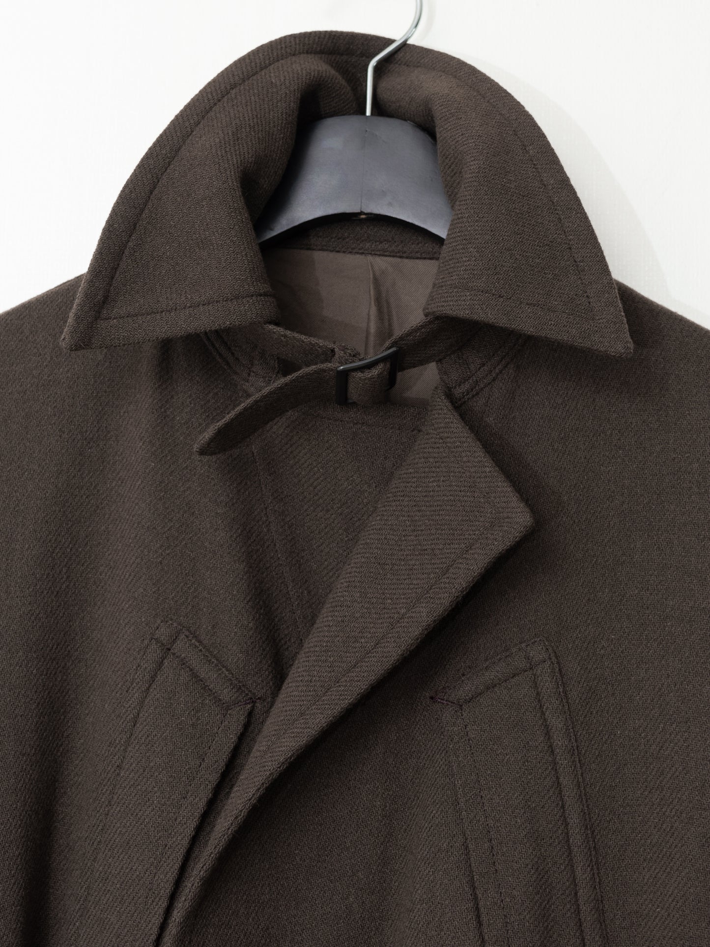 a/w 06 moto coat chestnut ∙ wool nylon ∙ small