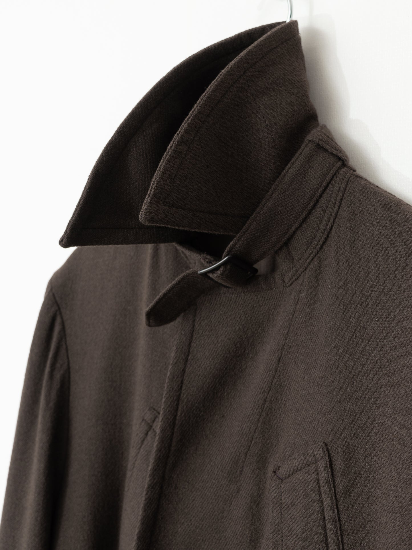 a/w 06 moto coat chestnut ∙ wool nylon ∙ small