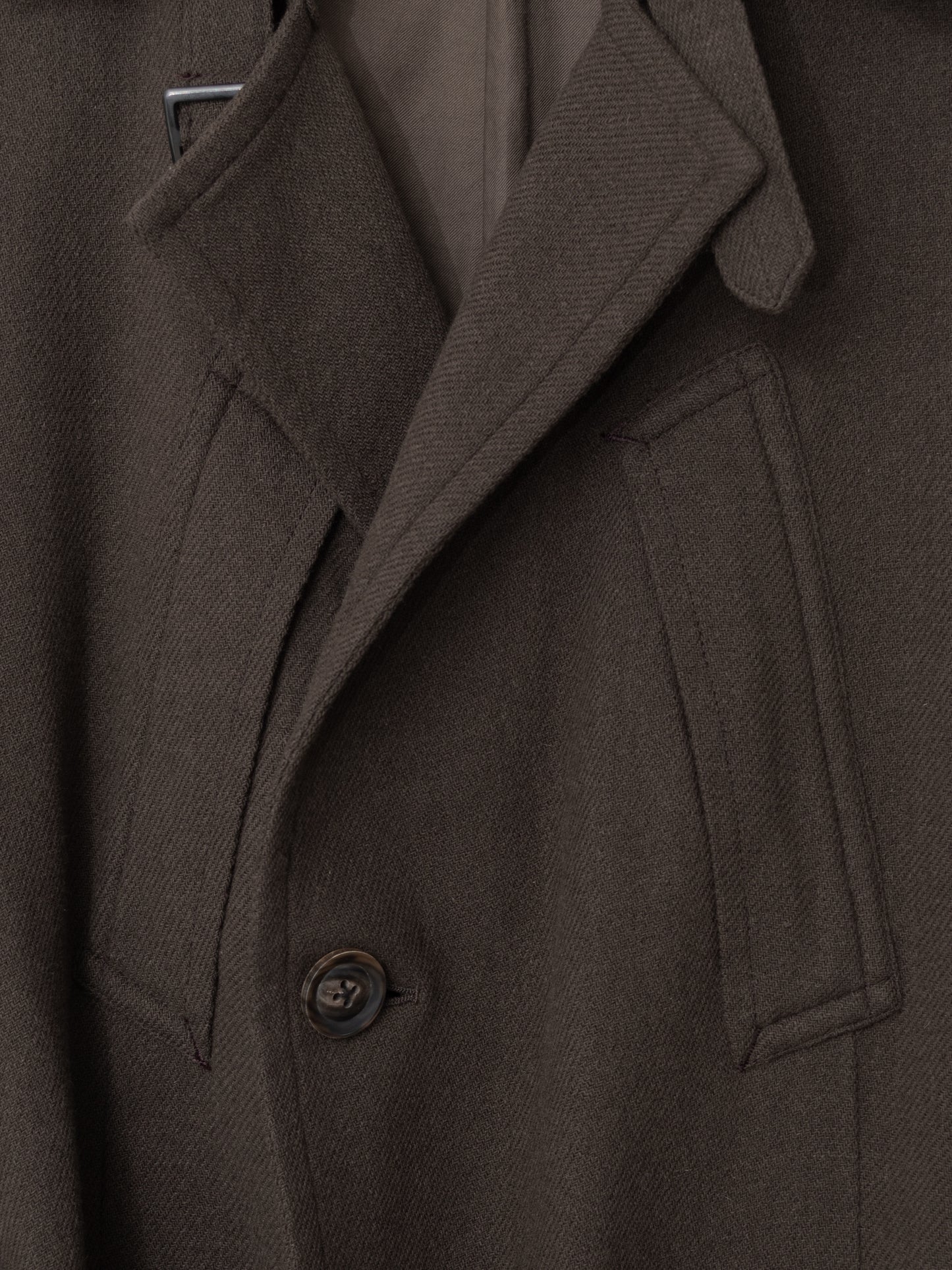 a/w 06 moto coat chestnut ∙ wool nylon ∙ small