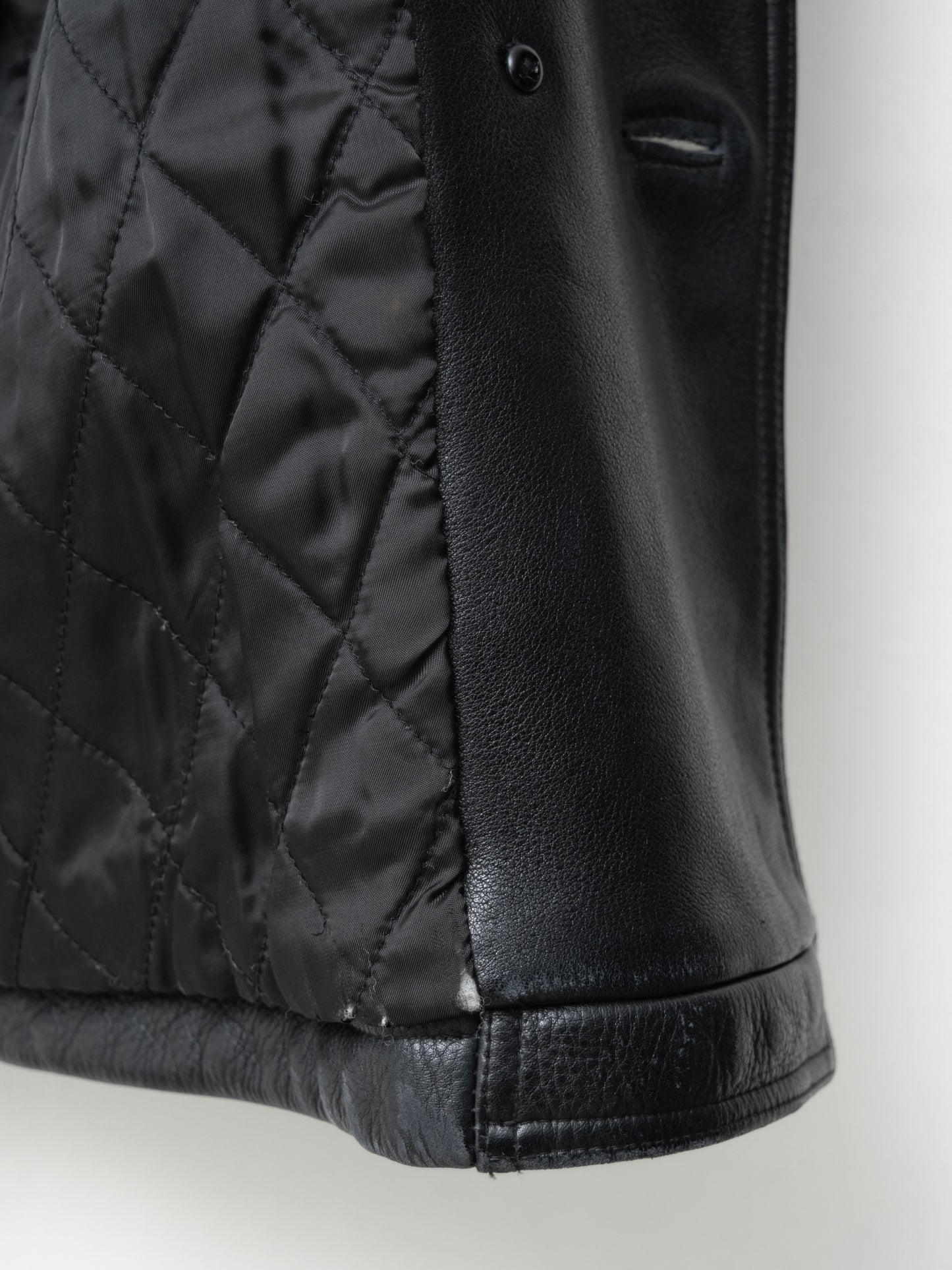 le corbusier jacket black ∙ heavy cowhide ∙ one size
