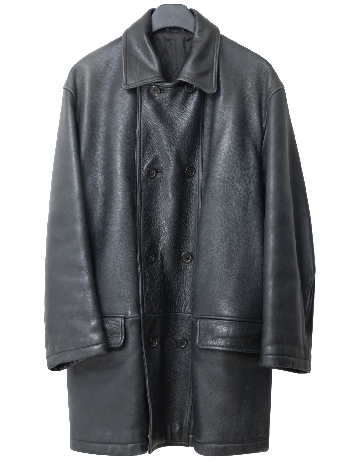 le corbusier jacket black ∙ heavy cowhide ∙ one size