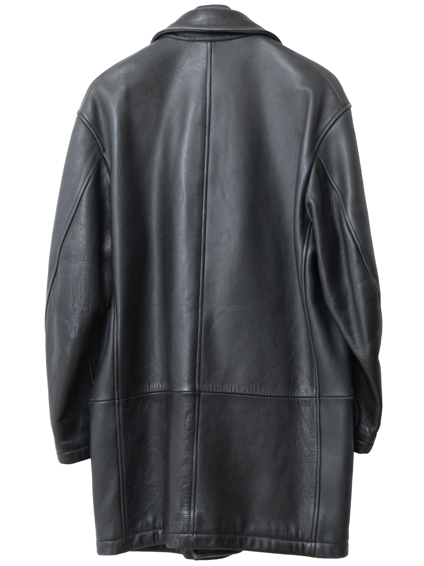 le corbusier jacket black ∙ heavy cowhide ∙ one size