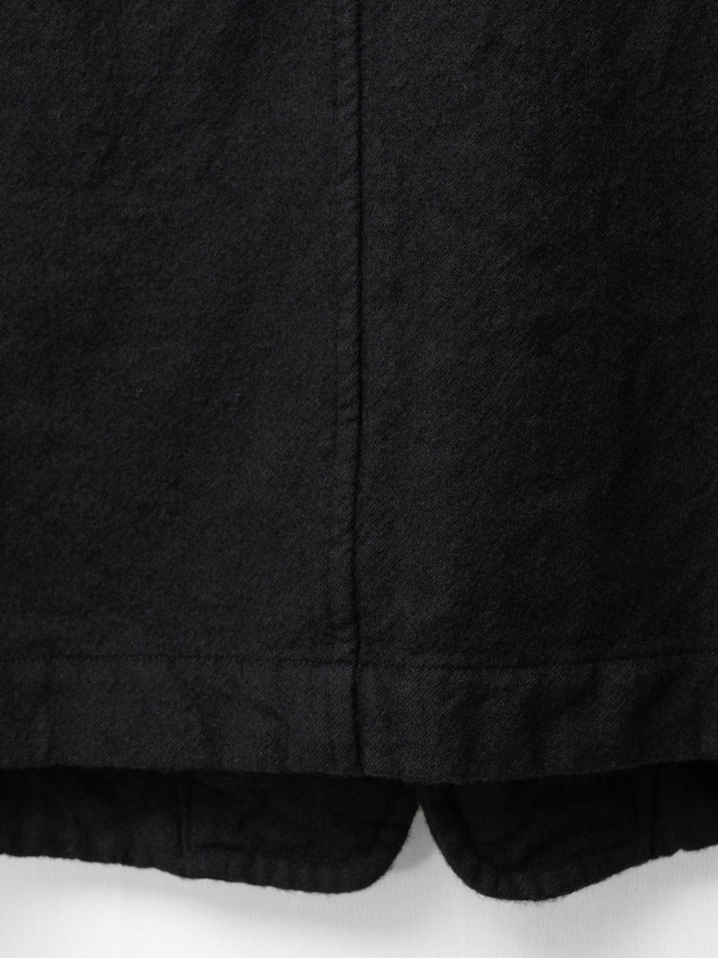 a/w 03 peak lapel tailored jacket black ∙ wool ∙ sample
