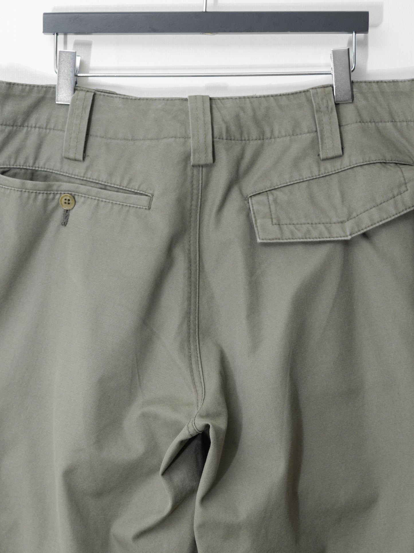 a/w 08 cargo pants olive drab ∙ cotton ∙ small