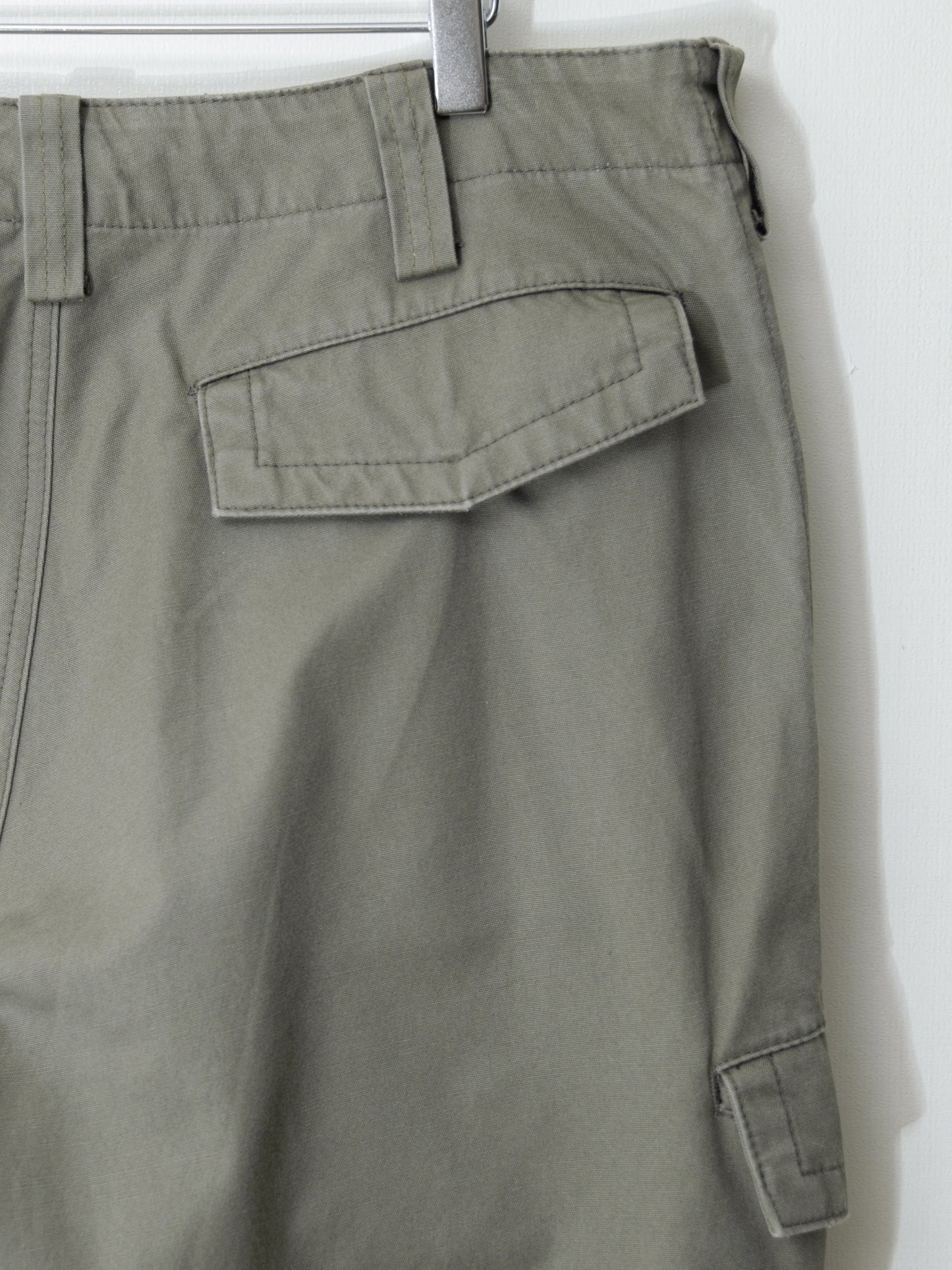 a/w 08 cargo pants olive drab ∙ cotton ∙ small
