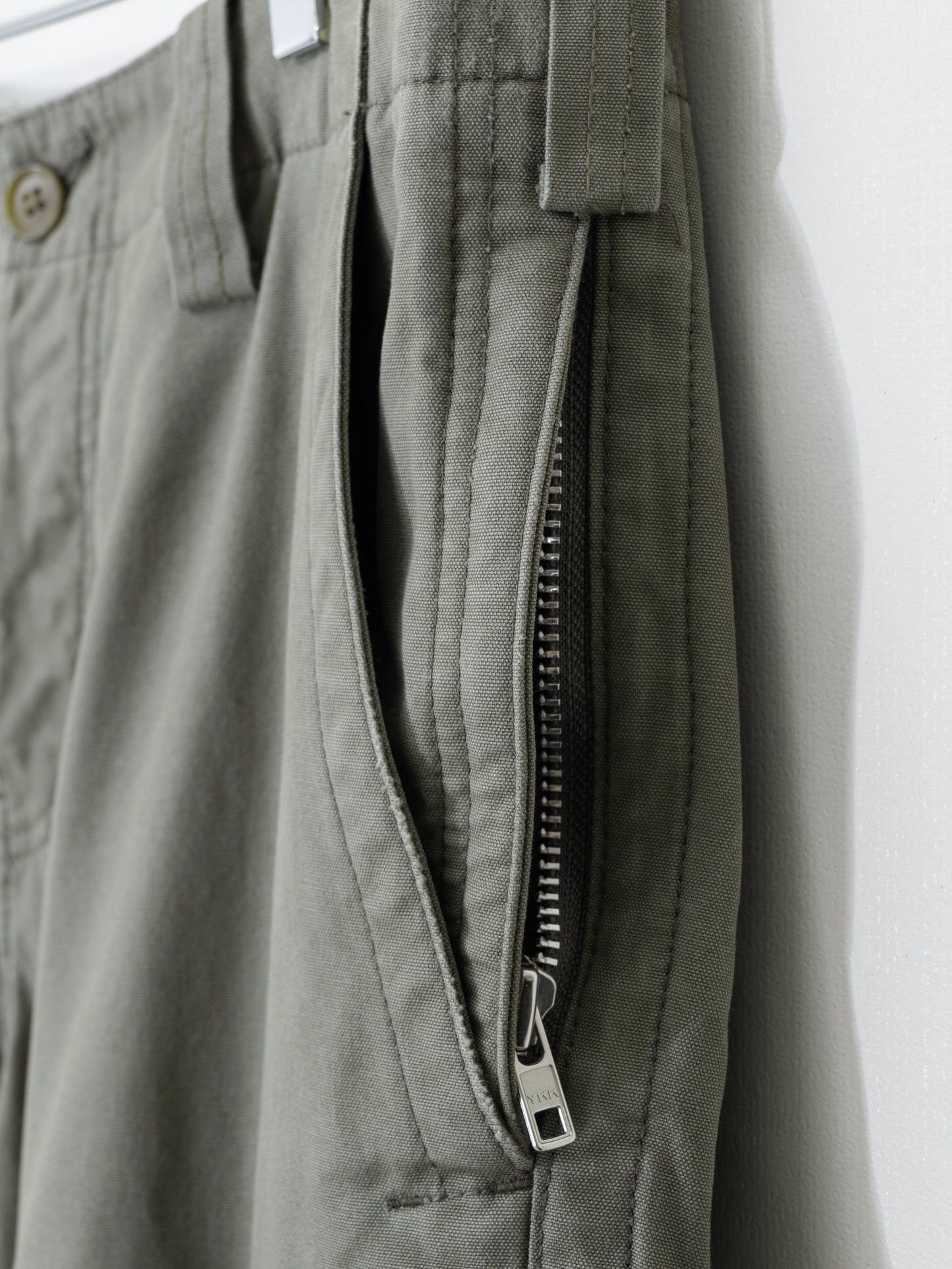 a/w 08 cargo pants olive drab ∙ cotton ∙ small