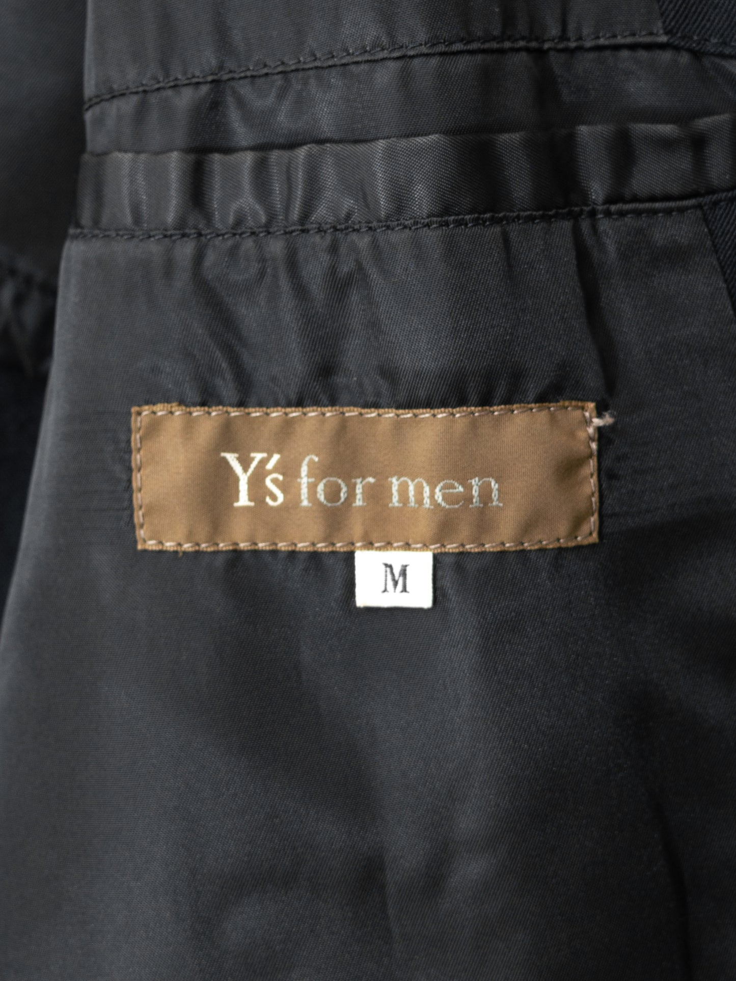 4b tailored jacket black ∙ wool gabardine ∙ medium