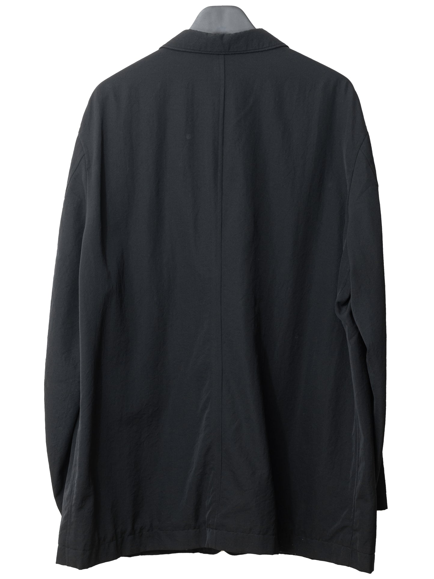 4b tailored jacket black ∙ wool gabardine ∙ medium