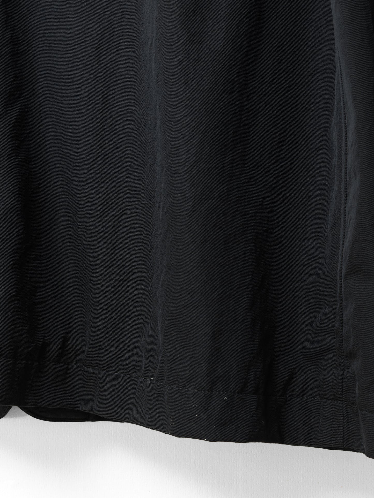 4b tailored jacket black ∙ wool gabardine ∙ medium
