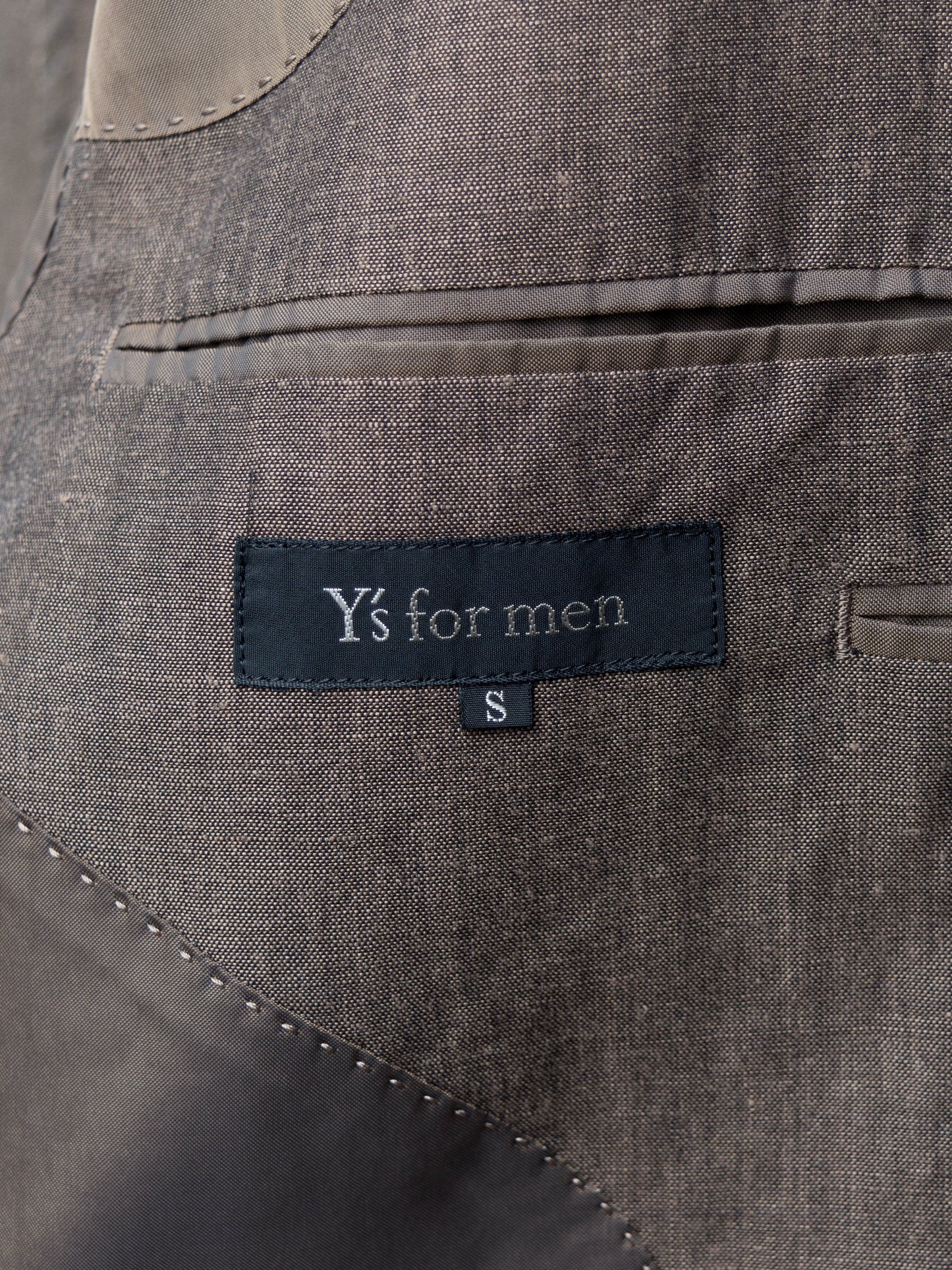 tailored jacket bark ∙ linen wool rayon nylon ∙ small