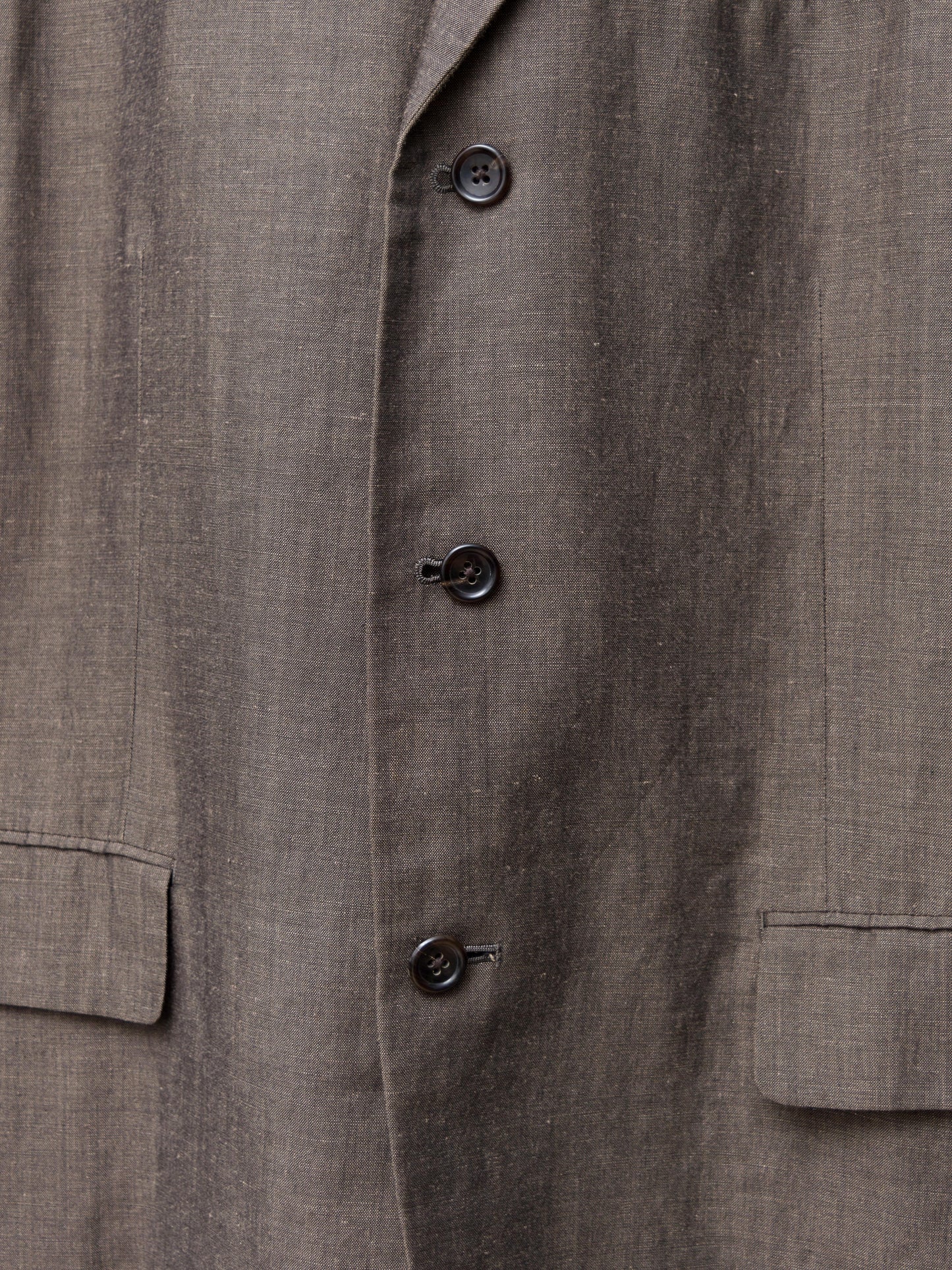 tailored jacket bark ∙ linen wool rayon nylon ∙ small