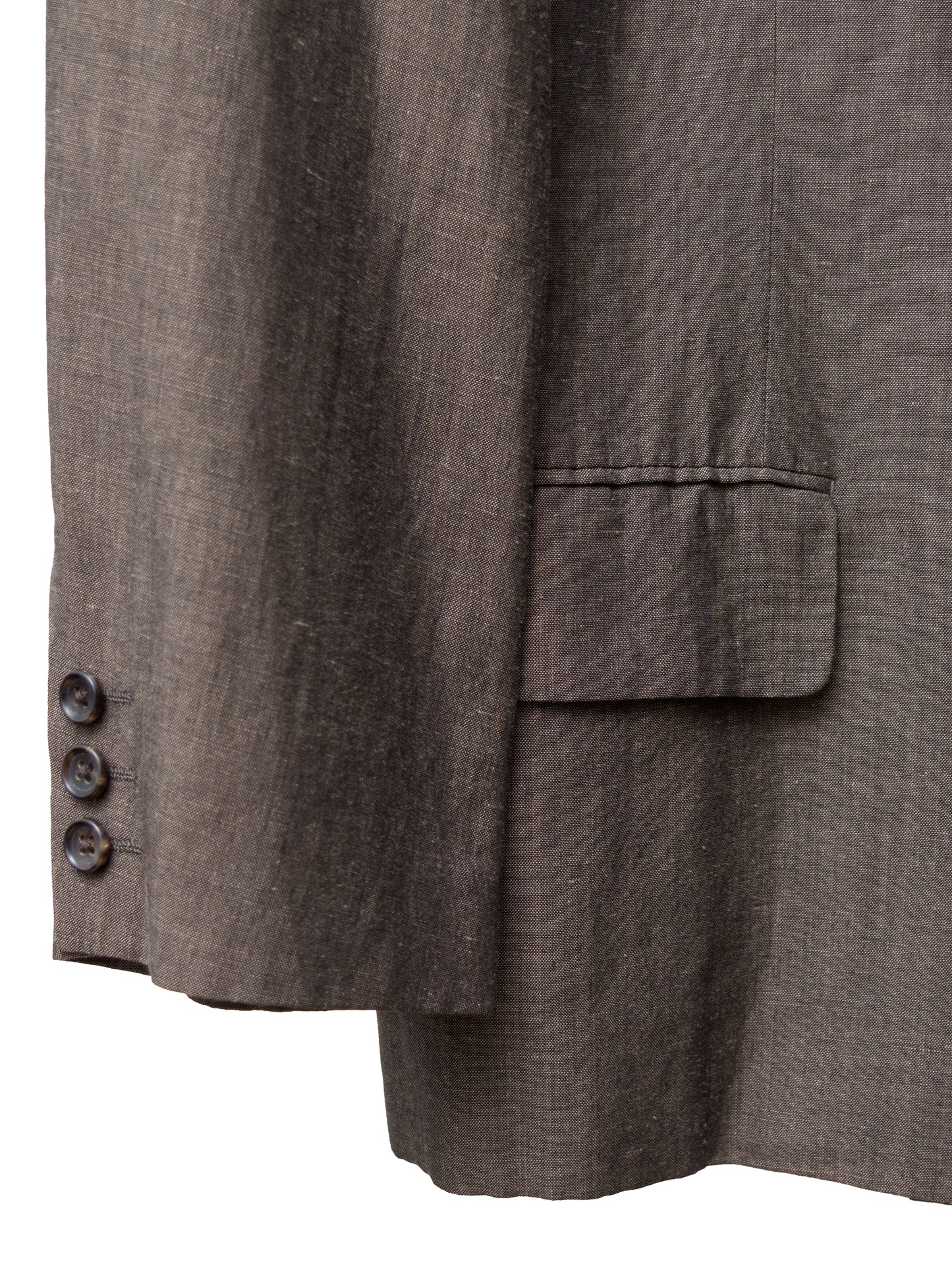 tailored jacket bark ∙ linen wool rayon nylon ∙ small