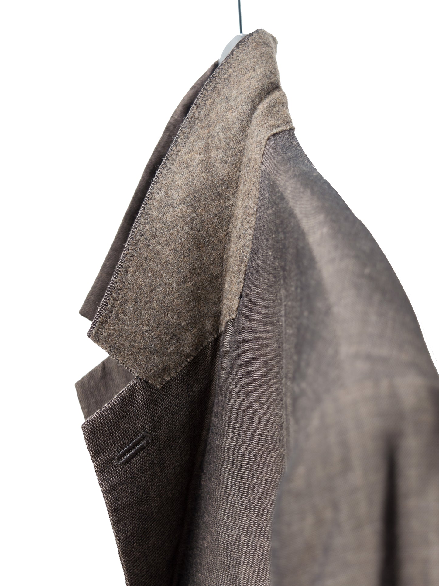 tailored jacket bark ∙ linen wool rayon nylon ∙ small