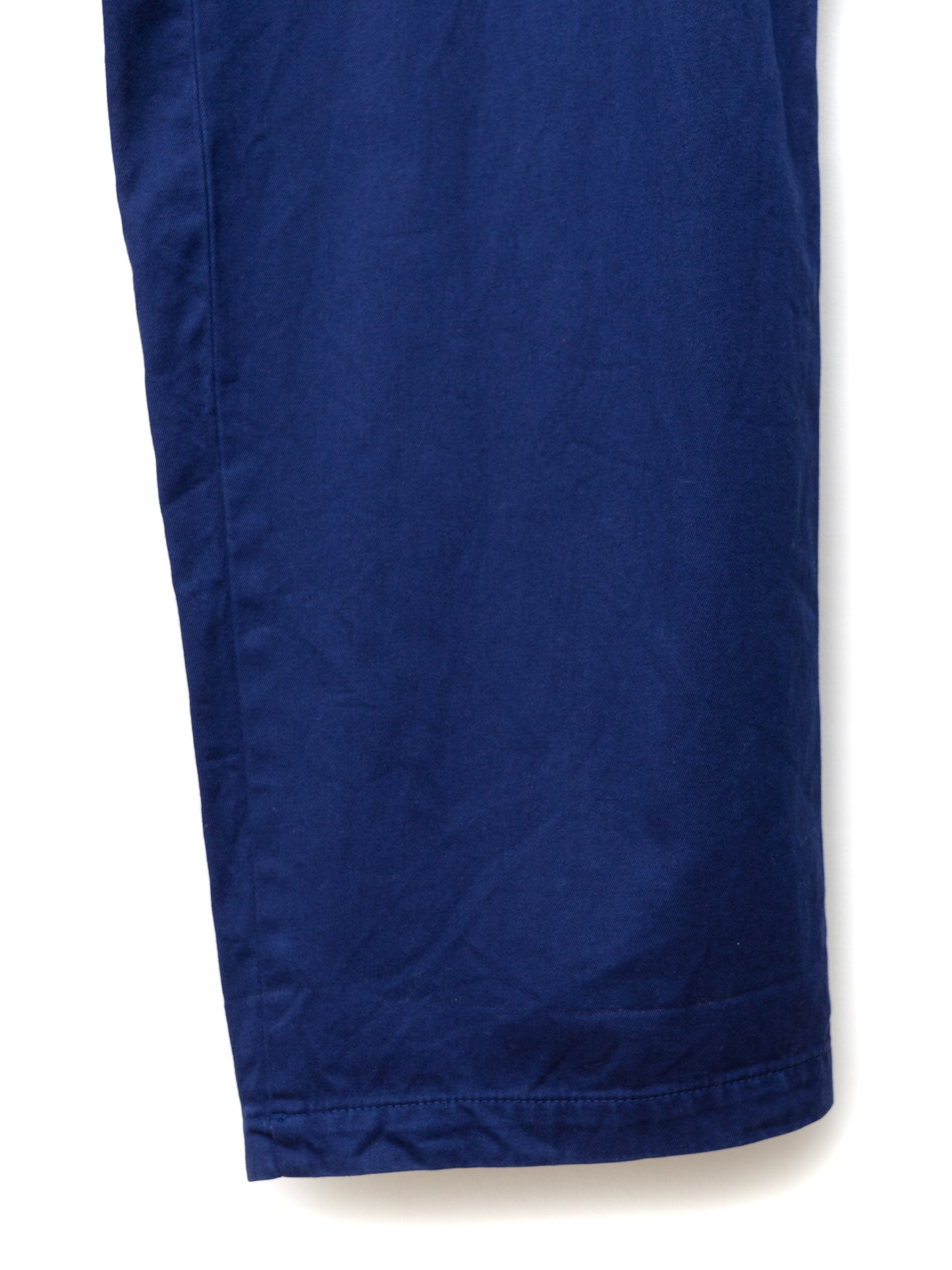 a/w 05 garment dyed cargo pants blue ∙ cotton ∙ large