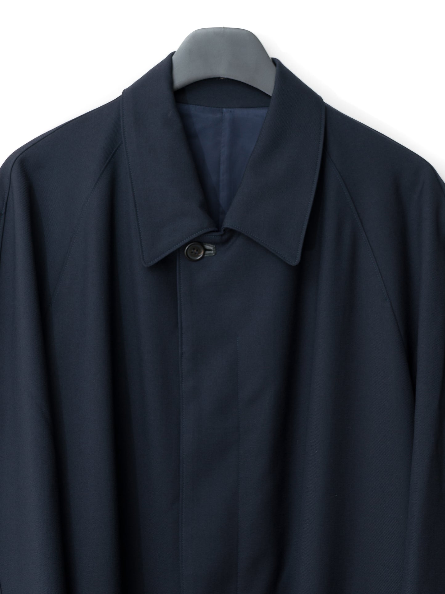 raglan mac coat navy ∙ wool ∙ medium