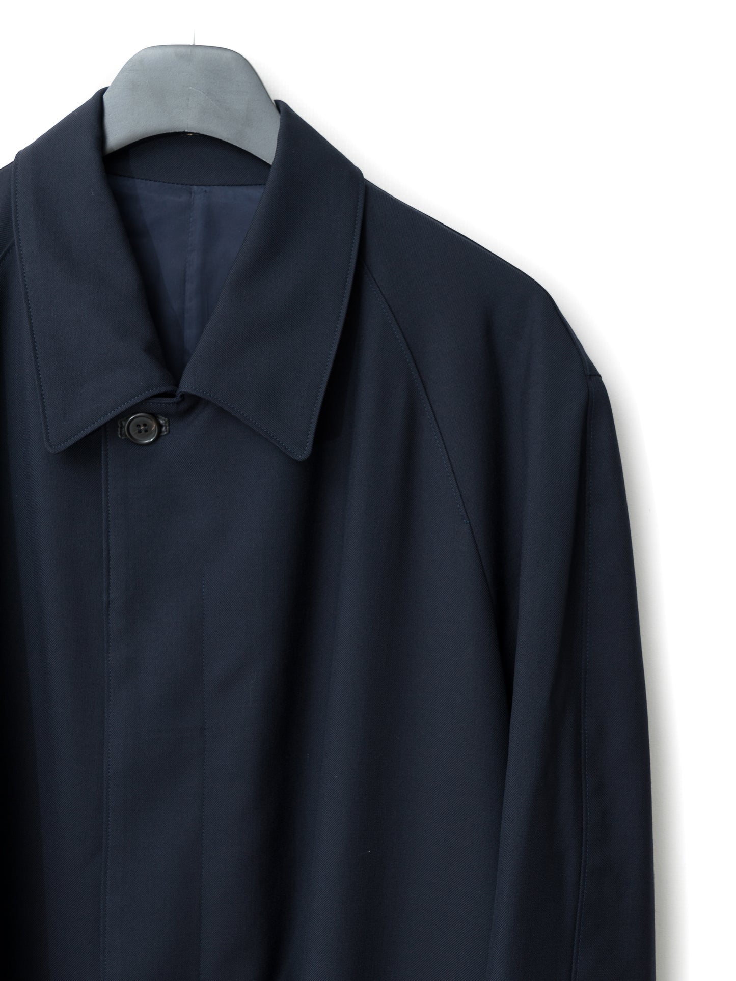 raglan mac coat navy ∙ wool ∙ medium