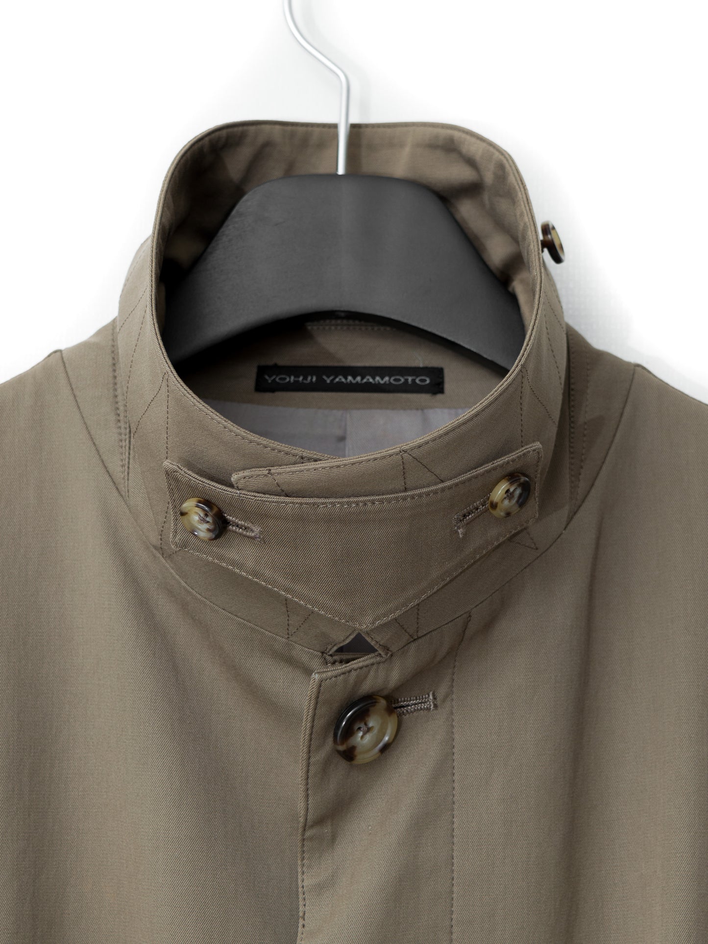 mac coat khaki ∙ cotton ∙ large