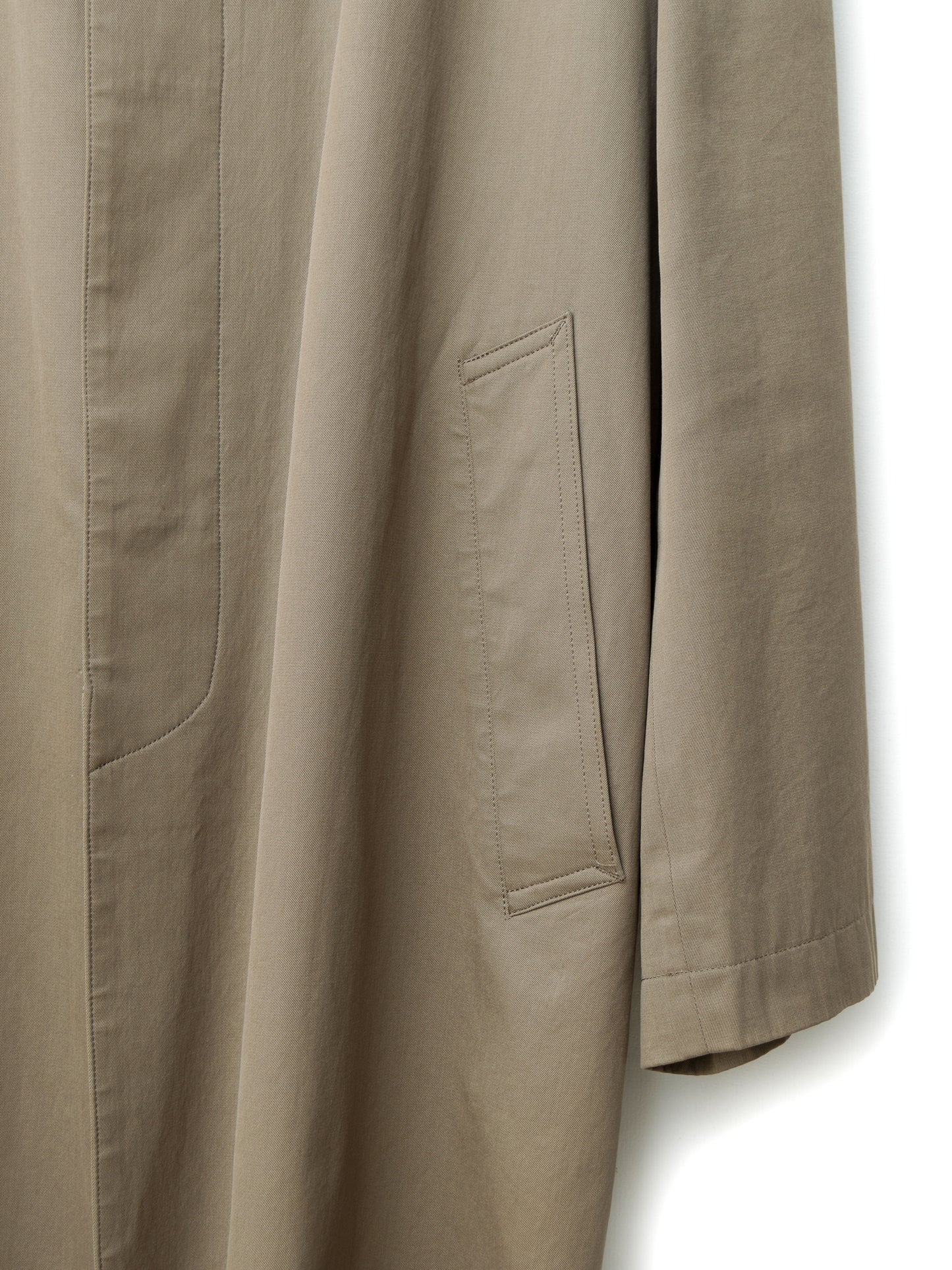 mac coat khaki ∙ cotton ∙ large
