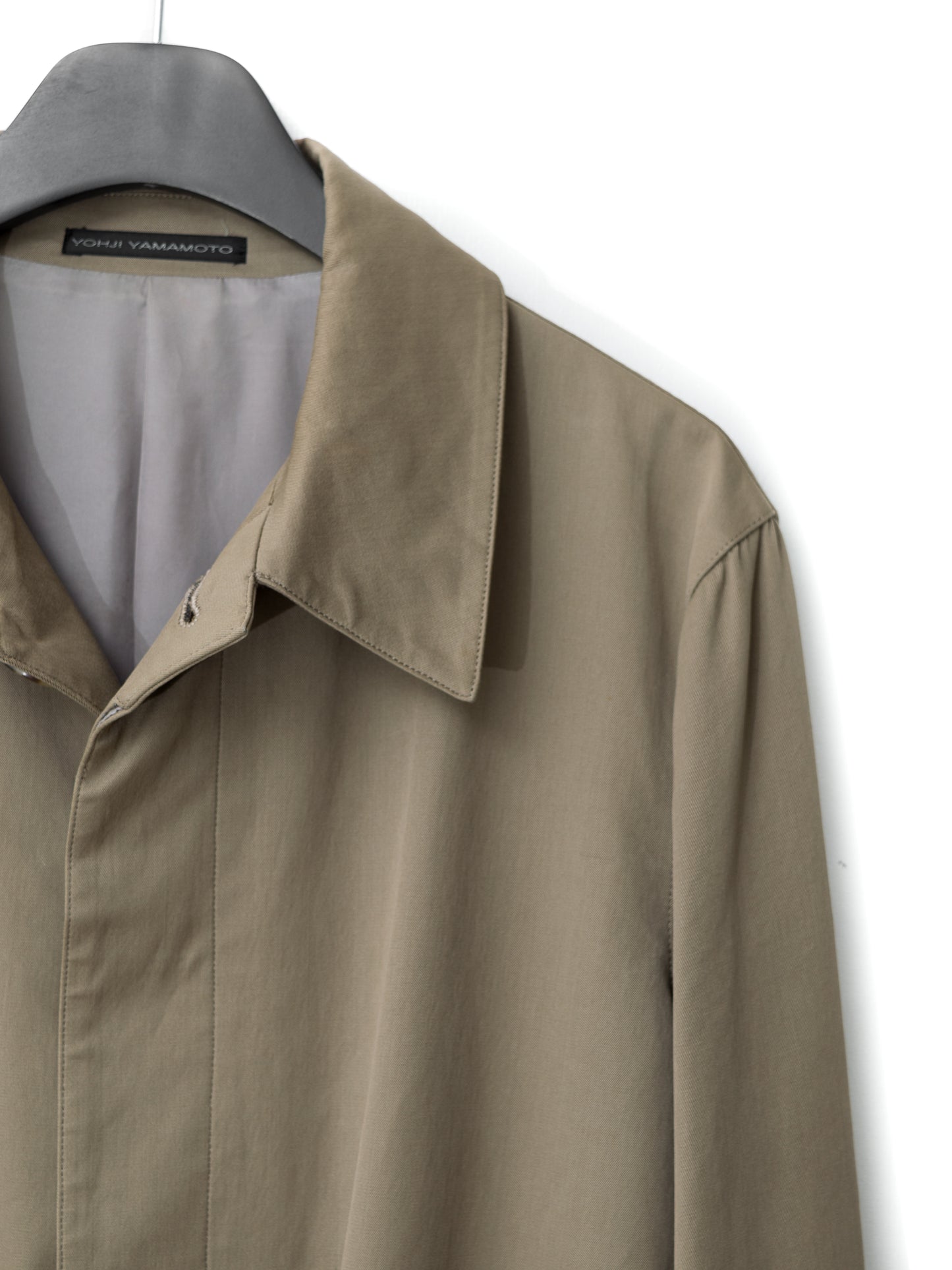 mac coat khaki ∙ cotton ∙ large