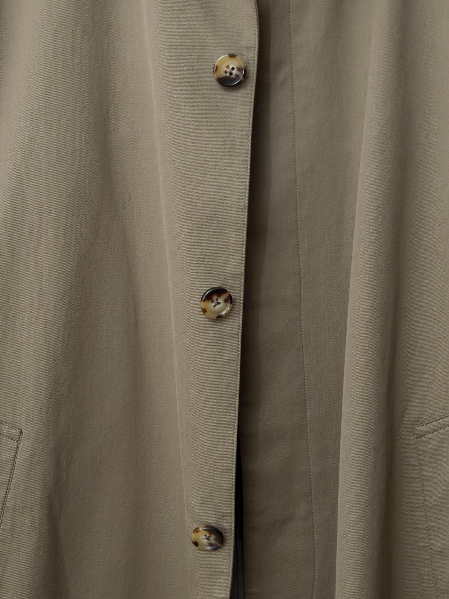 mac coat khaki ∙ cotton ∙ large