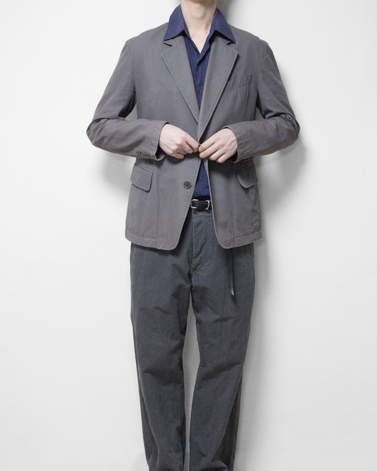 tailored jacket mink grey