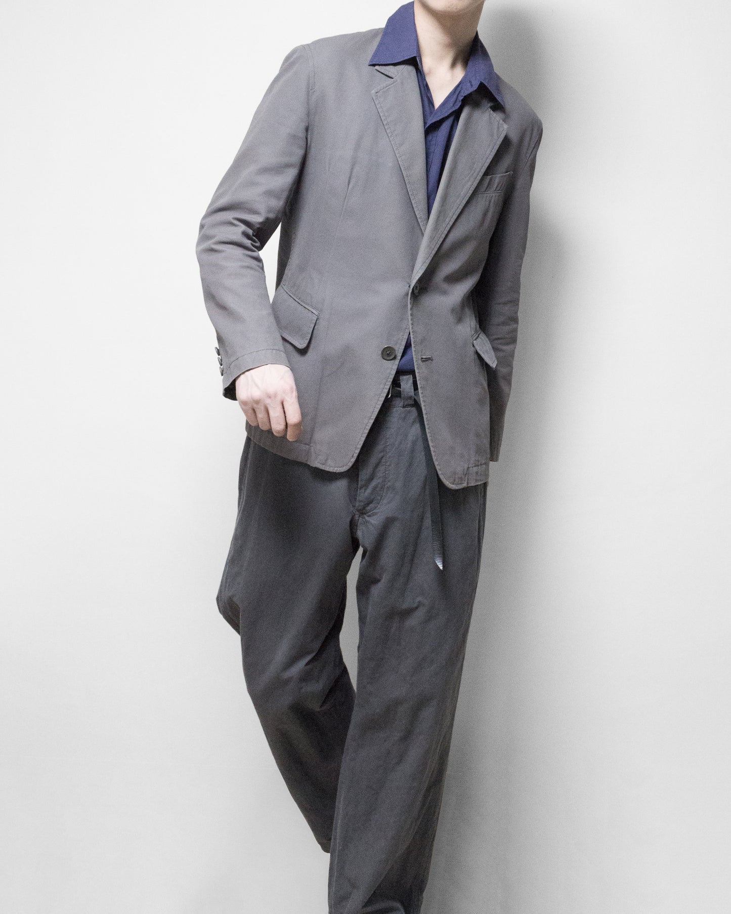 tailored jacket mink grey